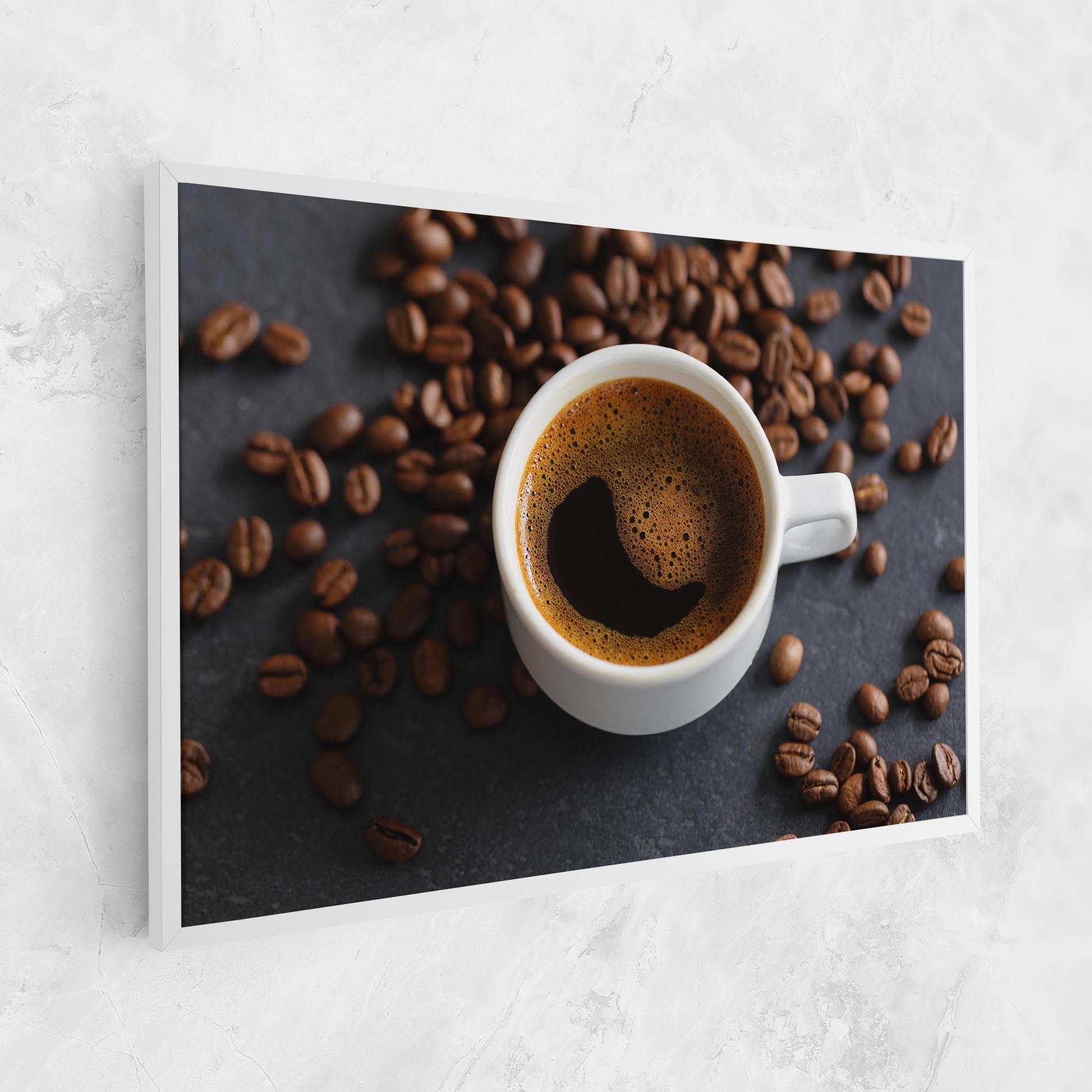 Tablou Canvas Espresso Close Up mockup 1