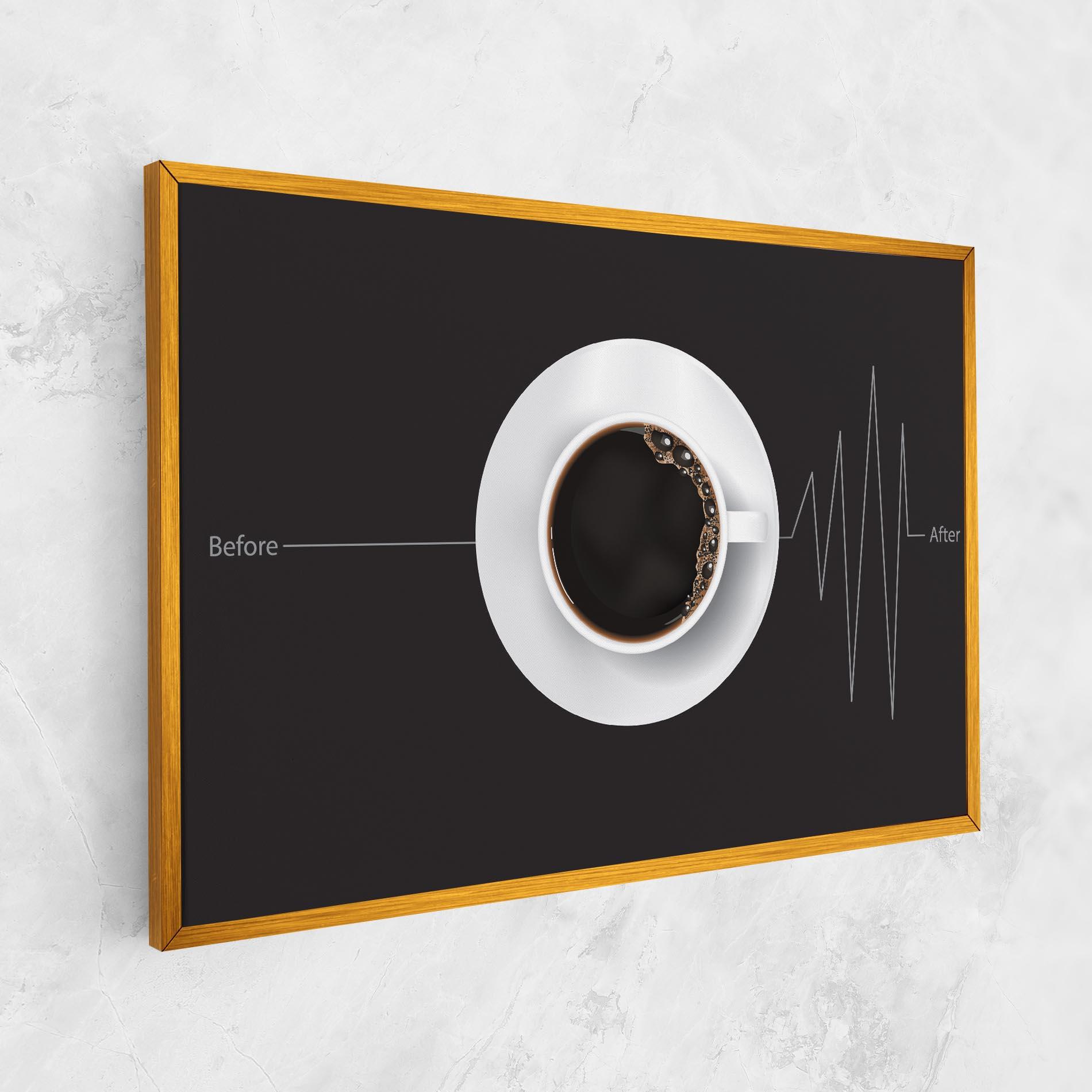 Tablou Canvas After Coffee mockup 1