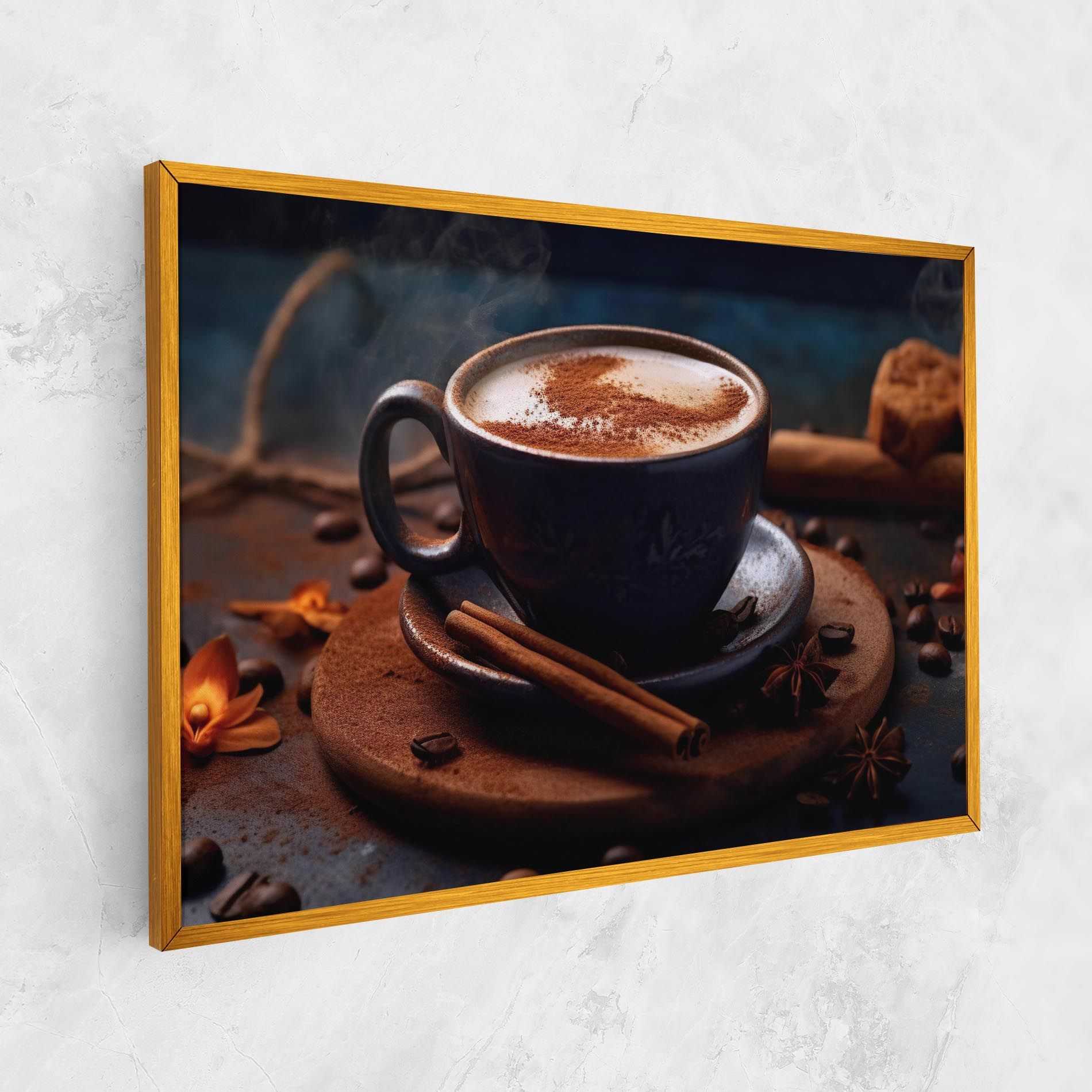 Cinnamon Coffee Cup mockup 1