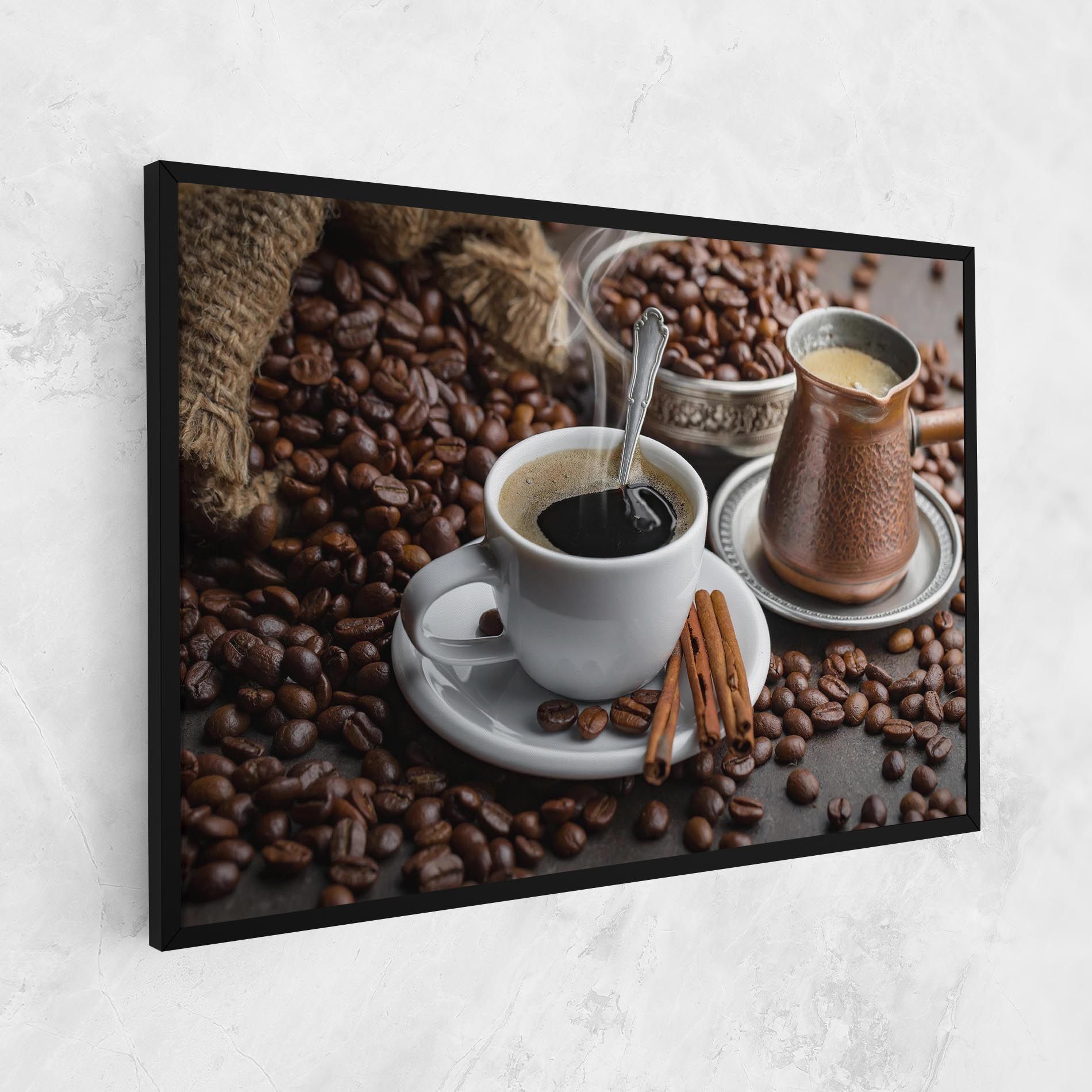 Black Coffee Beans mockup 1