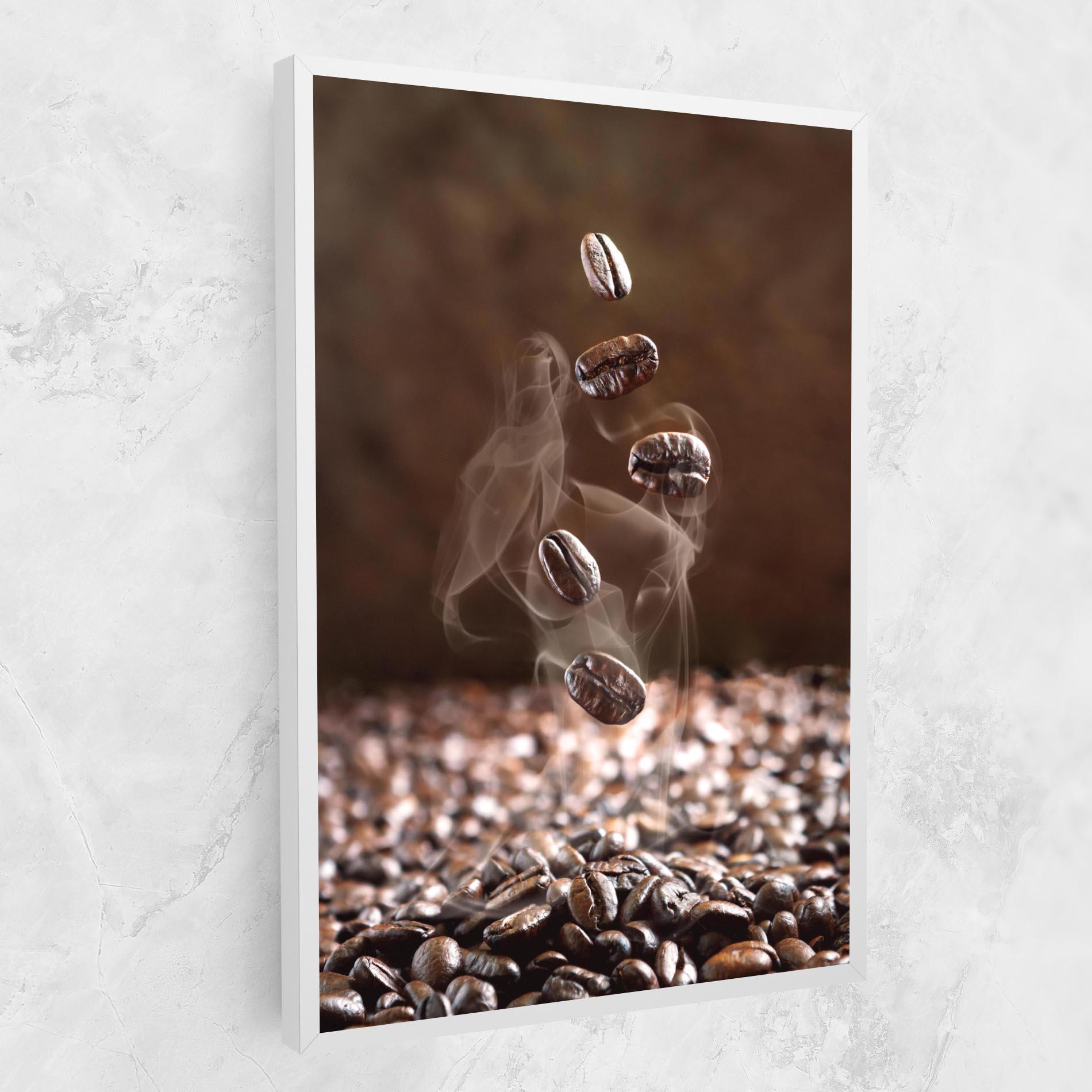 Tablou Canvas Close Up Falling Beans mockup 1