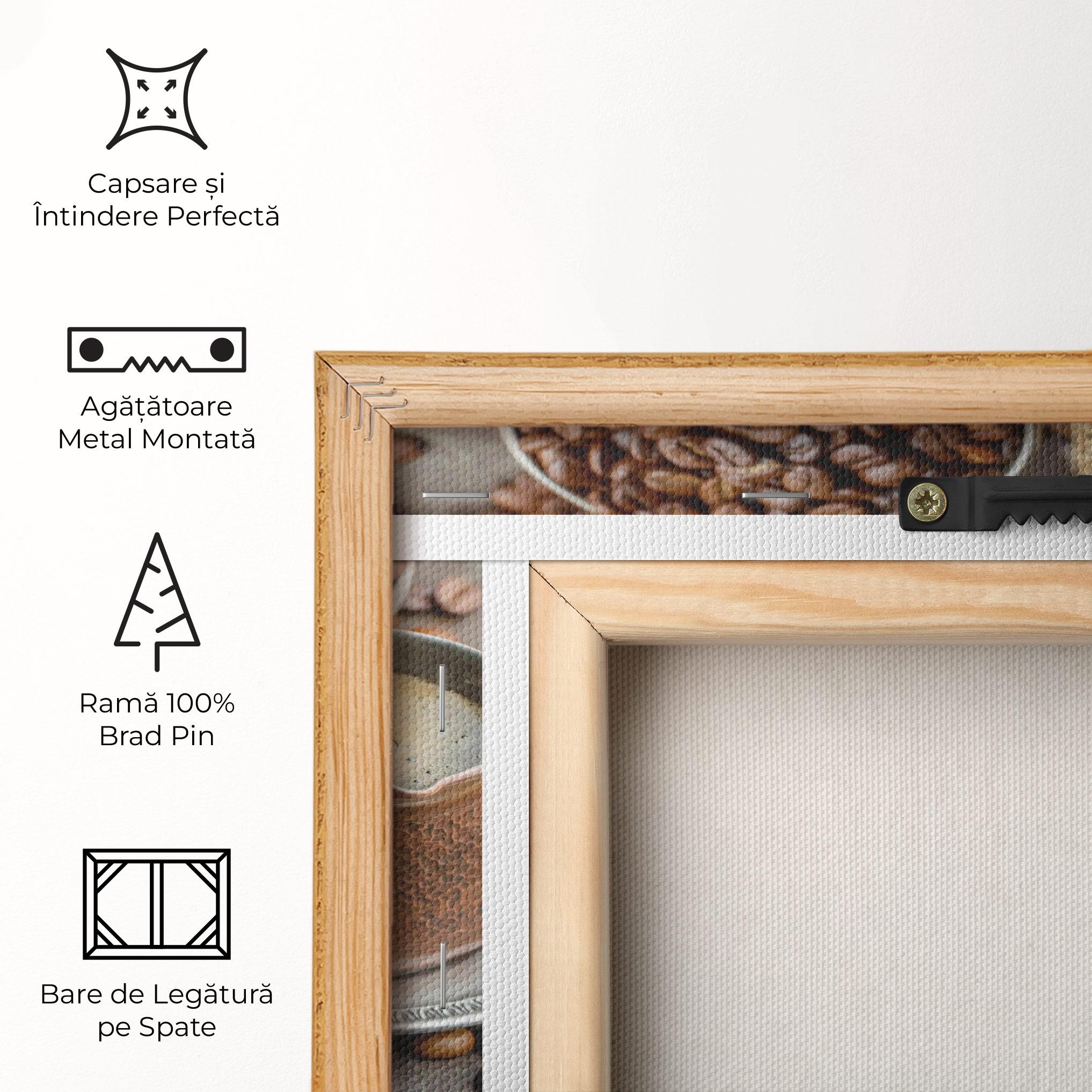 Tablou Canvas Black Coffee Bean mockup 5