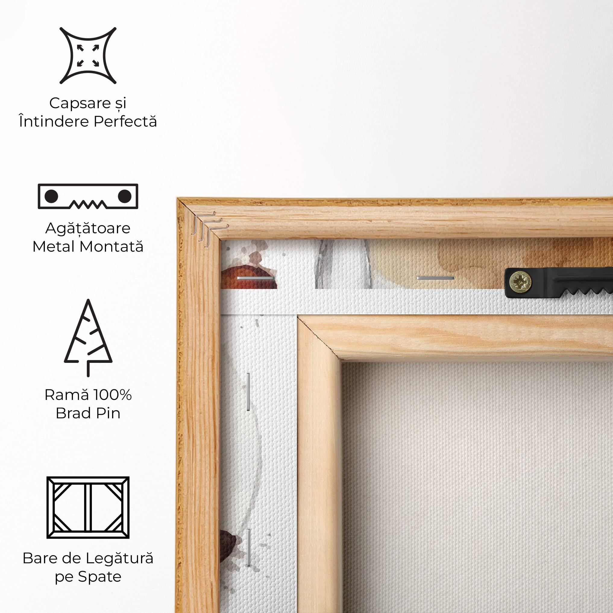 Tablou Canvas Coffee Liquid mockup 5