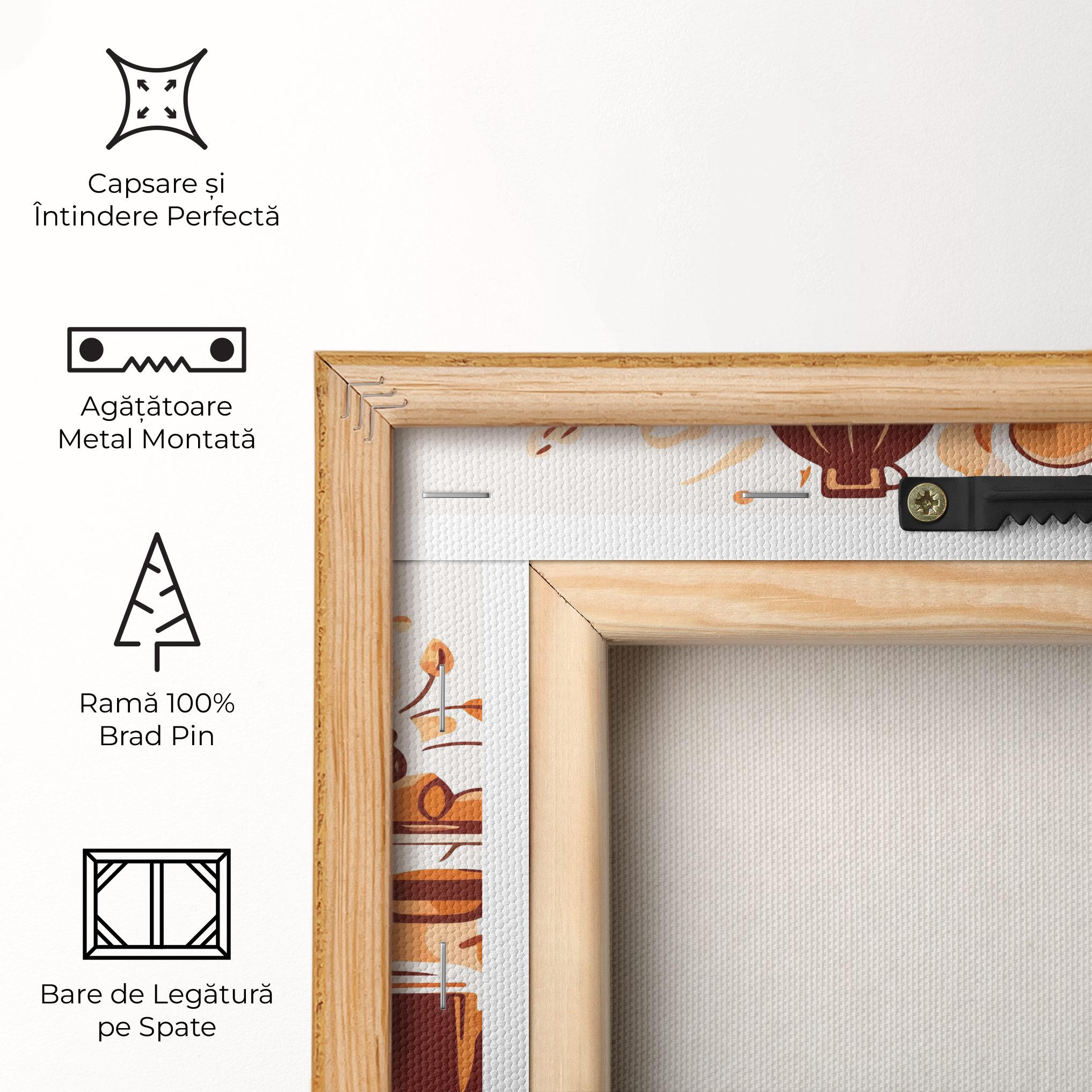 Tablou Canvas Coffee Map mockup 5