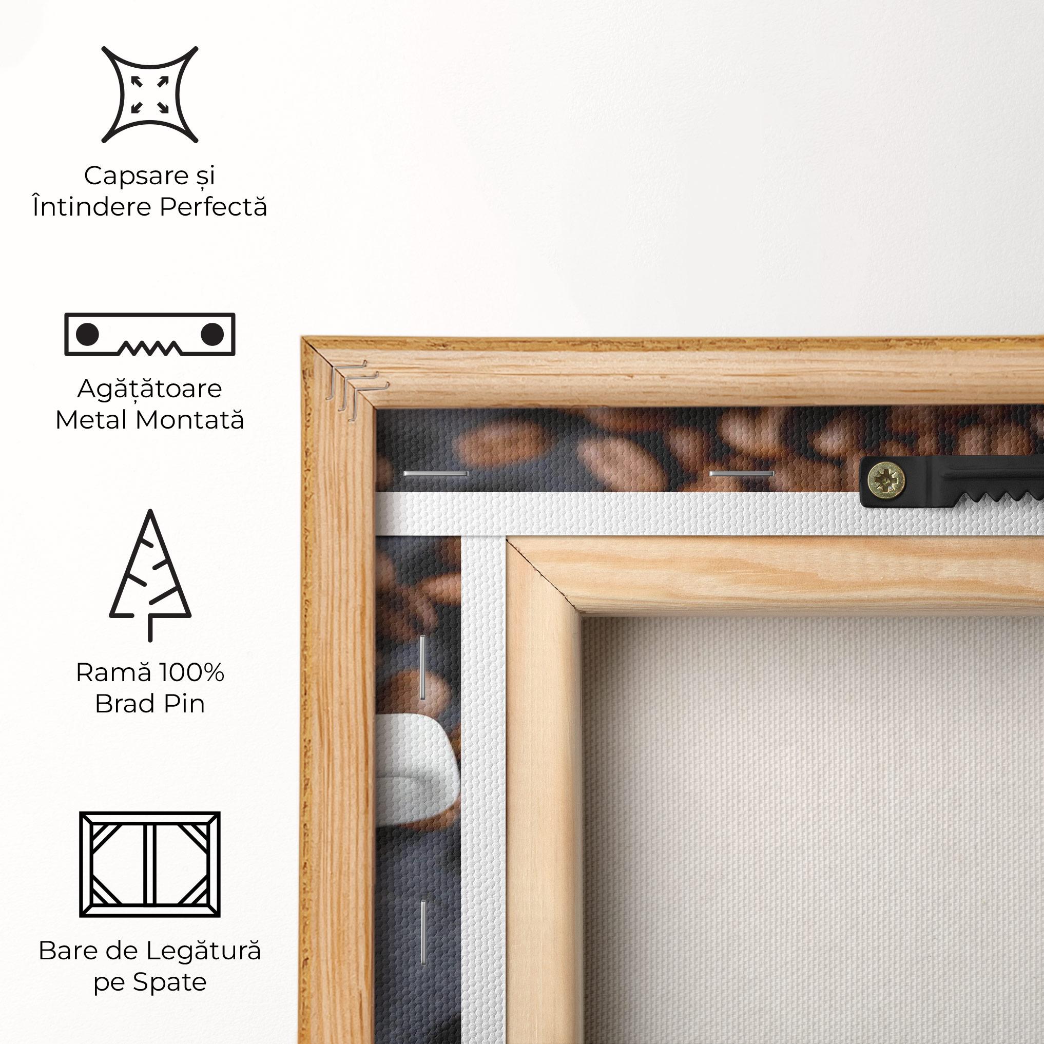 Tablou Canvas Espresso Close Up mockup 5