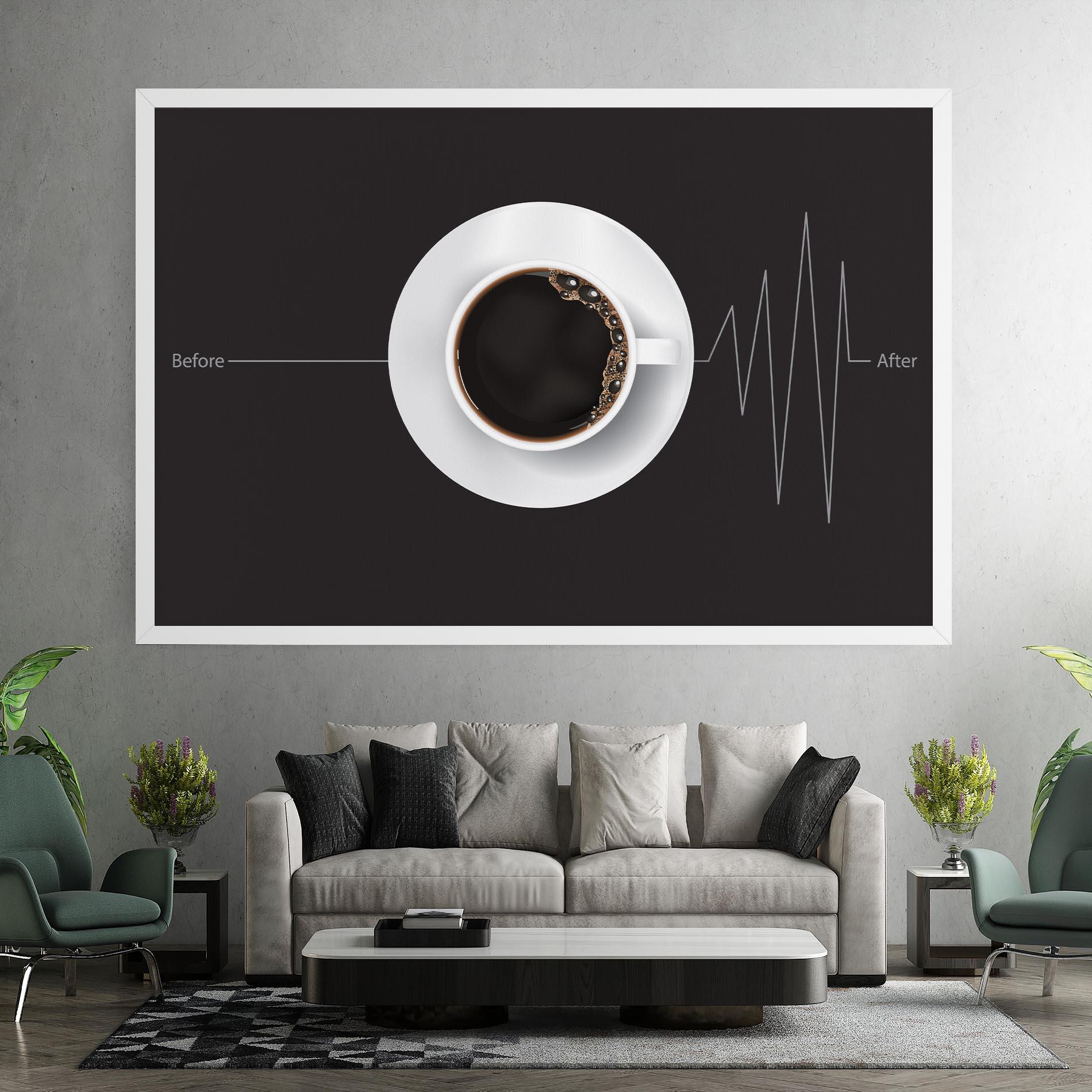 Tablou Canvas After Coffee mockup 7