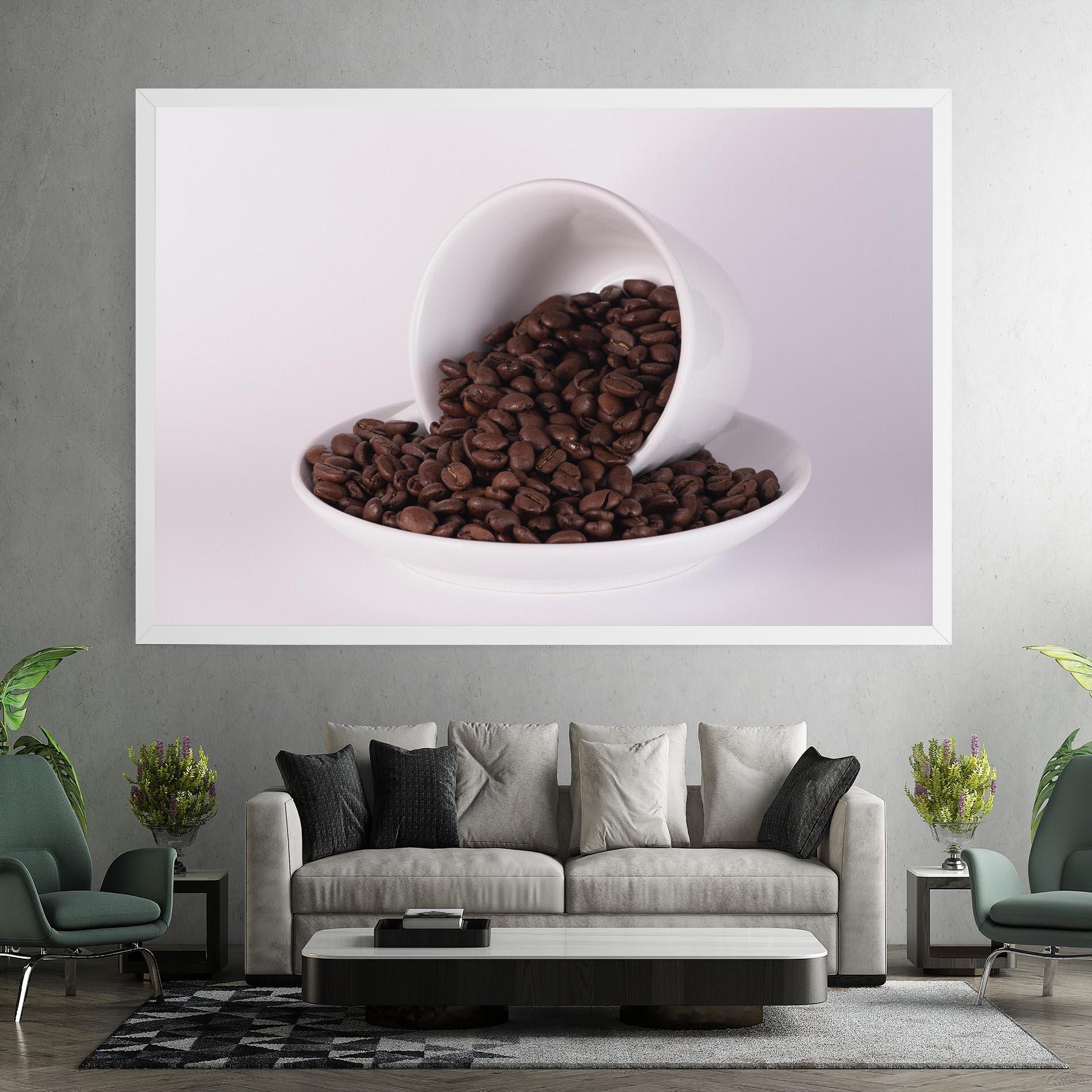 Tablou Canvas Bowl Of Coffee mockup 7