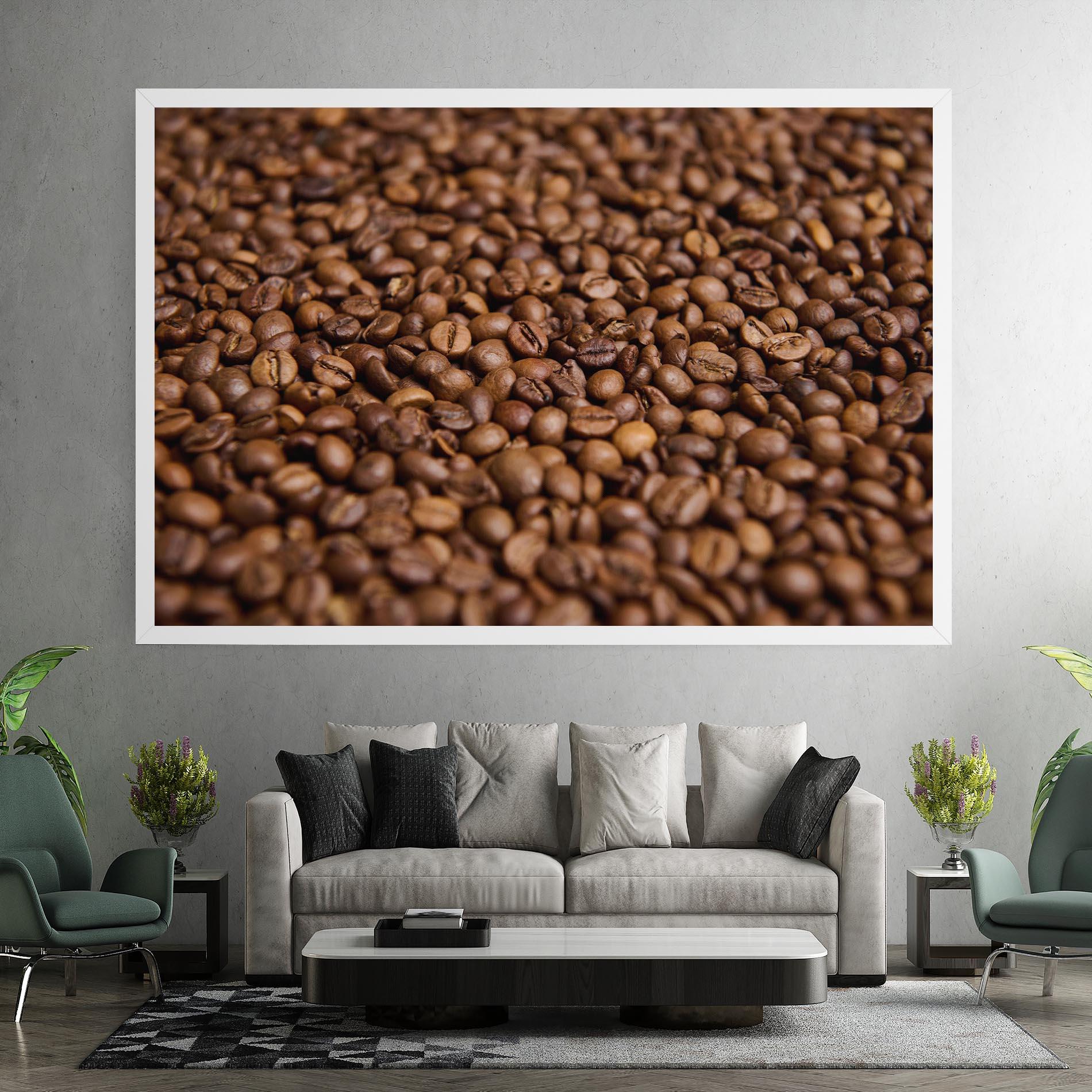 Tablou Canvas Fresh Roasted Coffee mockup 7