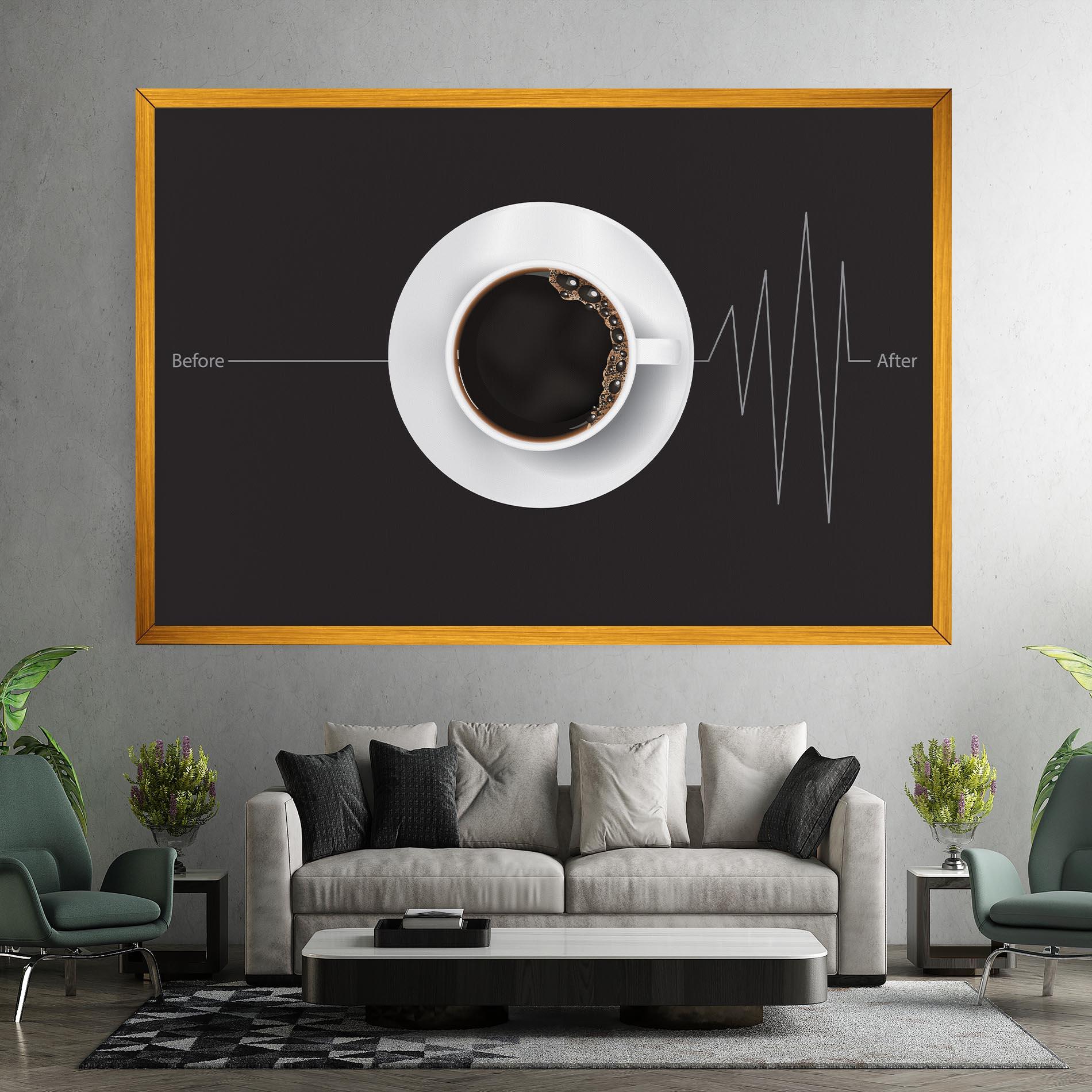 Tablou Canvas After Coffee mockup 7