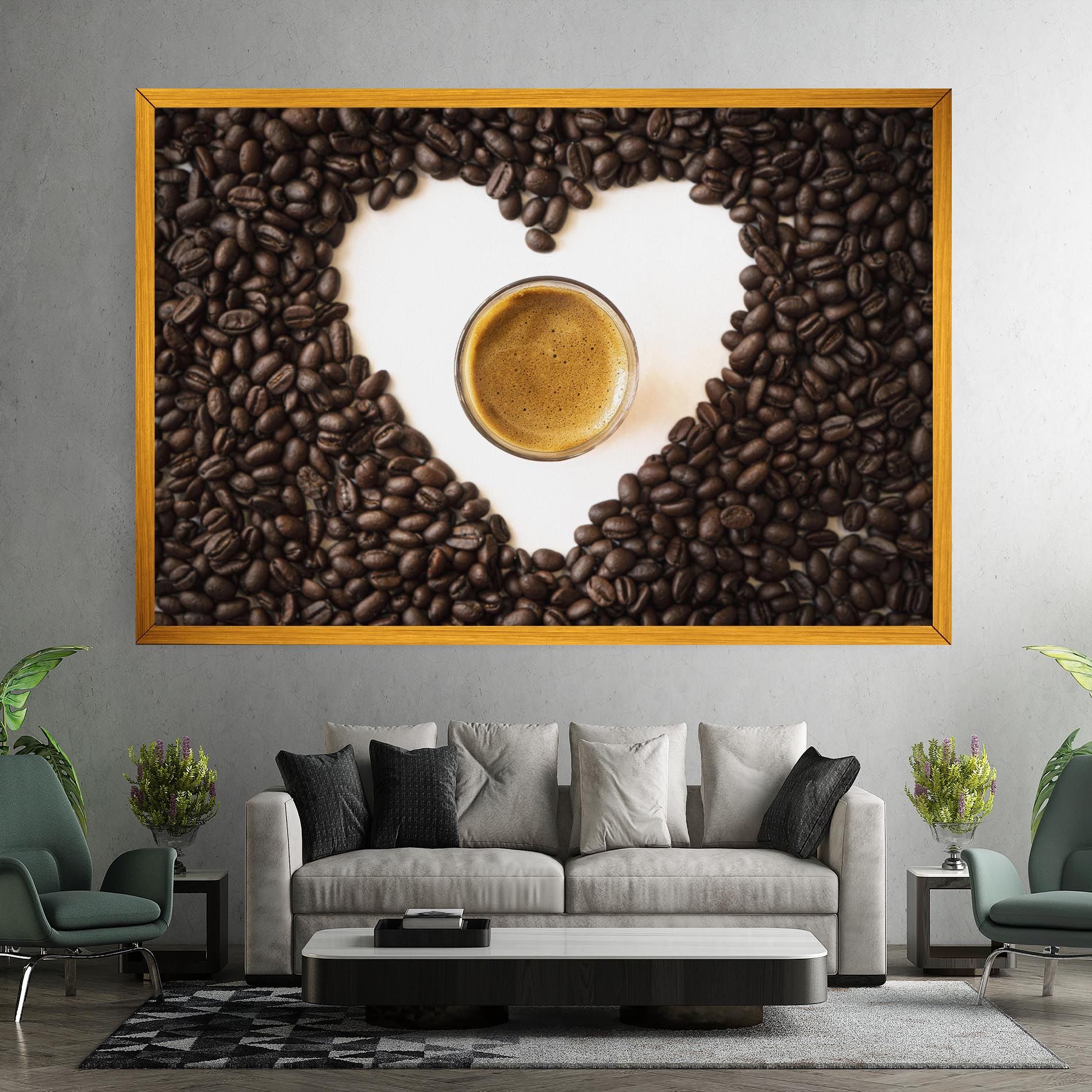 Coffee Bean Heart mockup 7