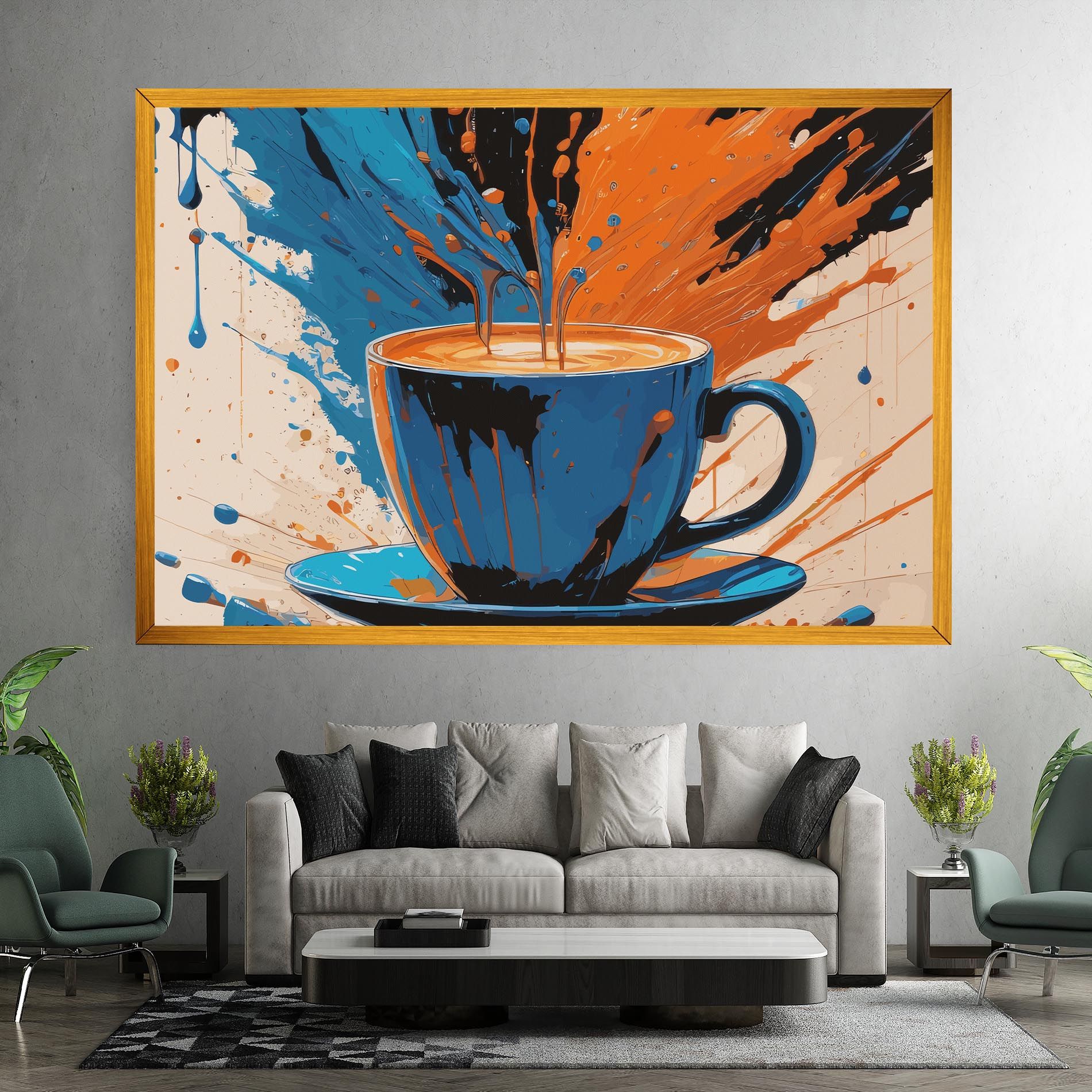 Coffee Blue Orange mockup 7
