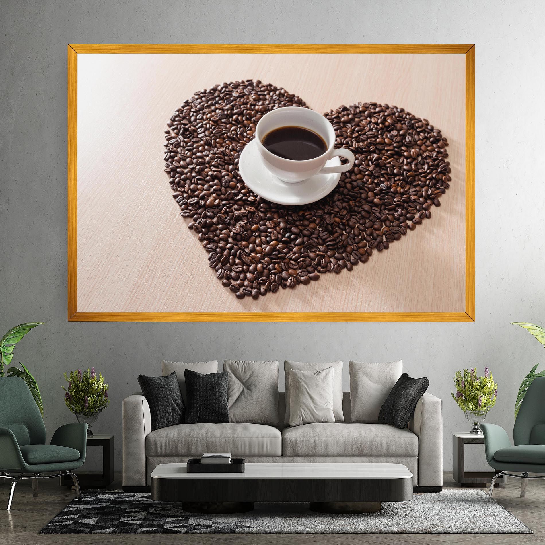 Heart Coffee Beans mockup 7