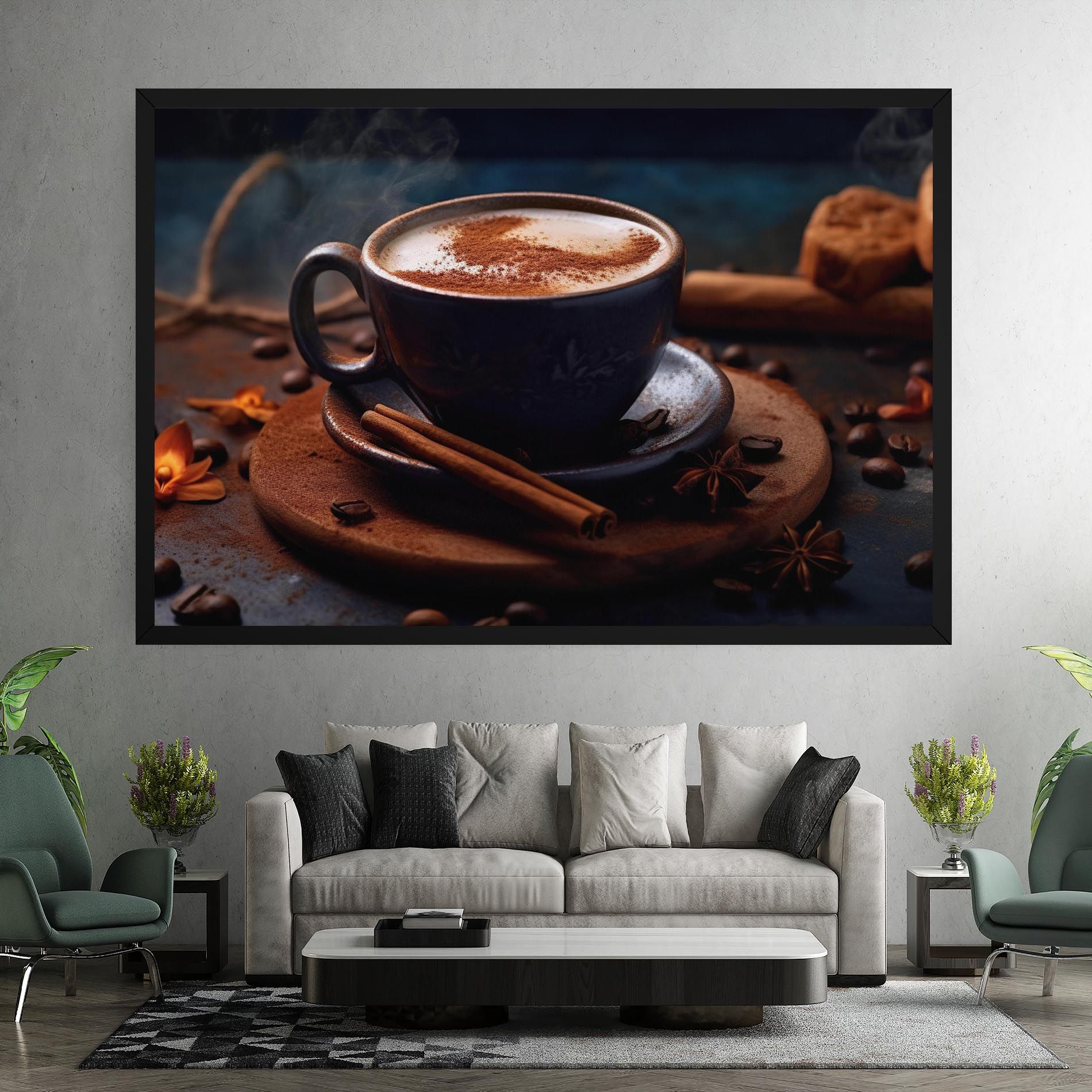 Cinnamon Coffee Cup mockup 7