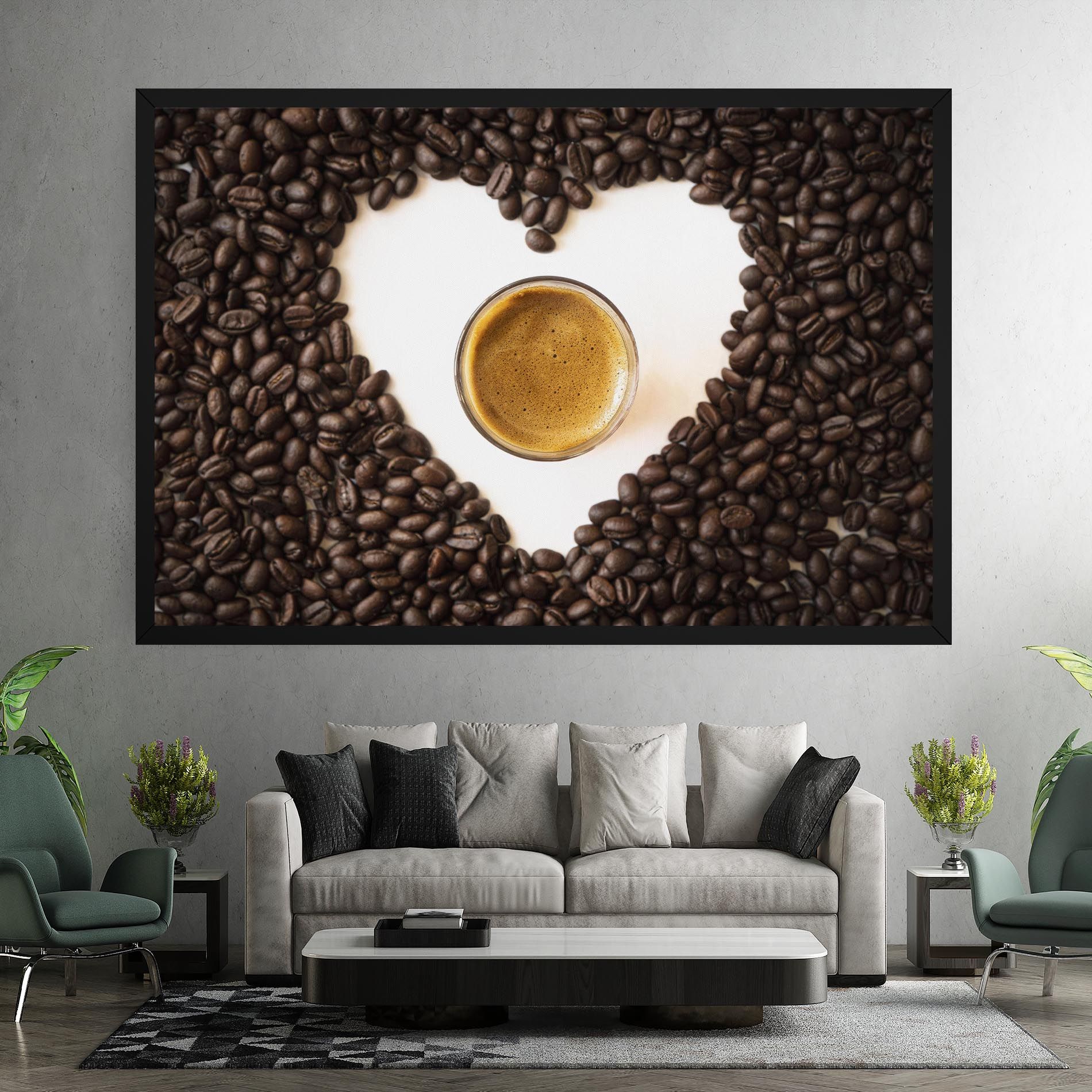 Coffee Bean Heart mockup 7