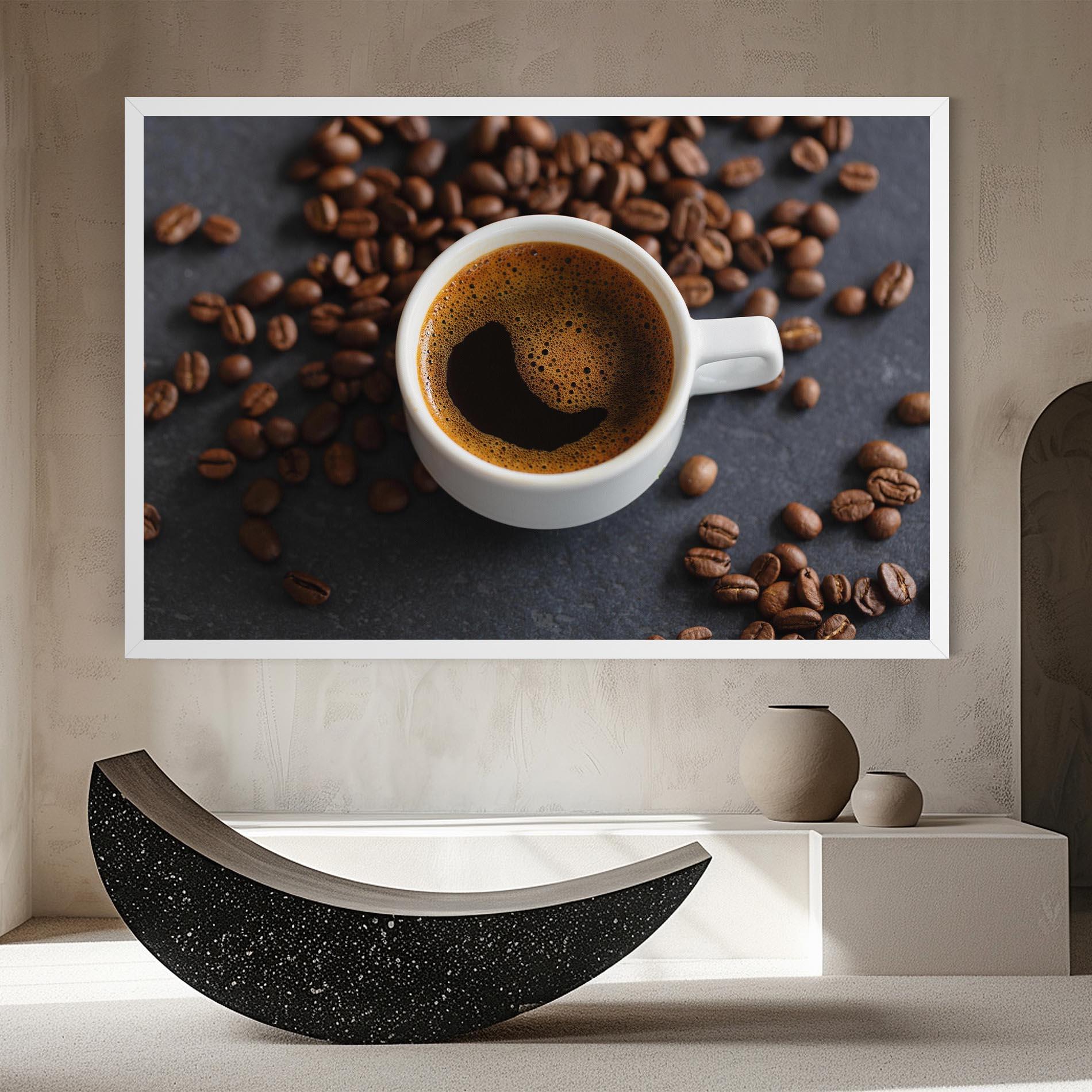 Tablou Canvas Espresso Close Up mockup 8