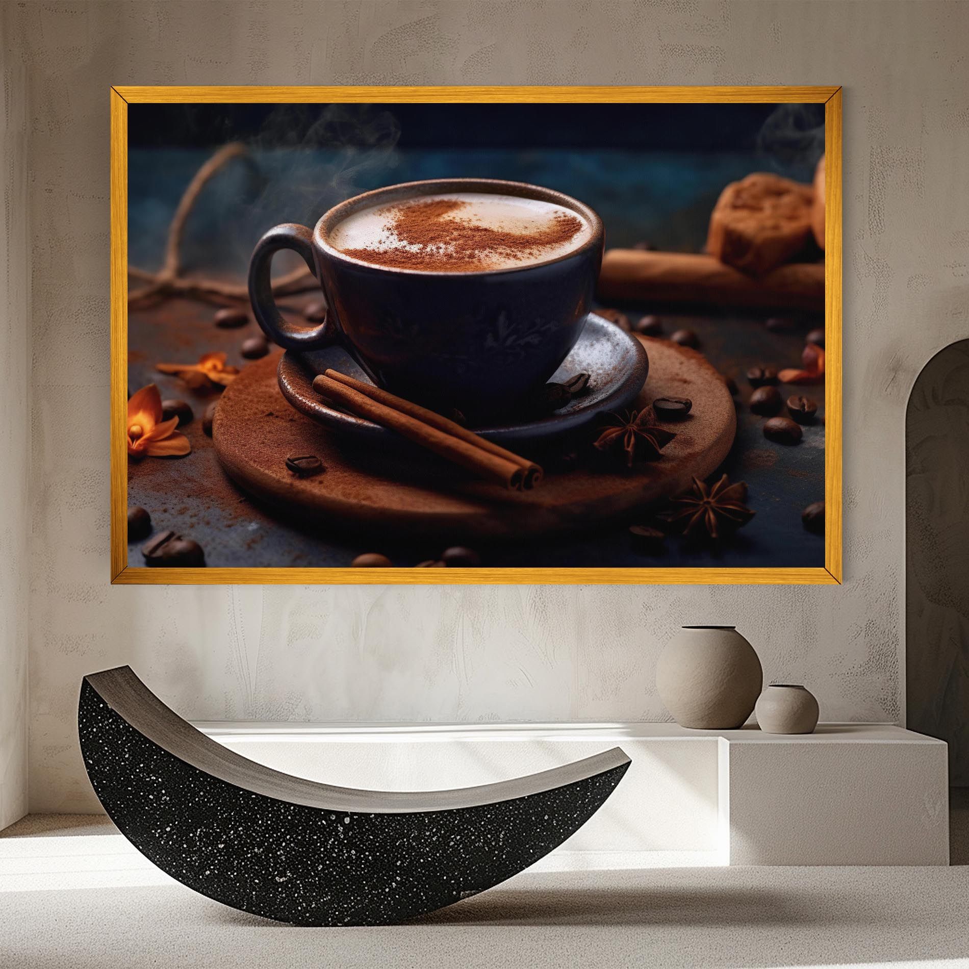 Cinnamon Coffee Cup mockup 8