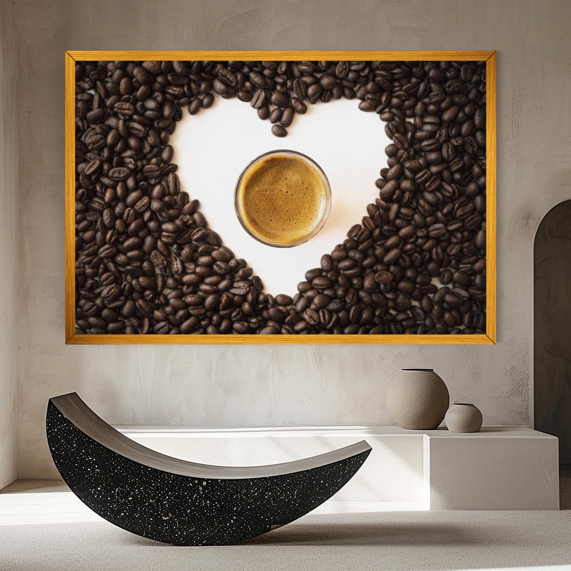 Coffee Bean Heart mockup 8