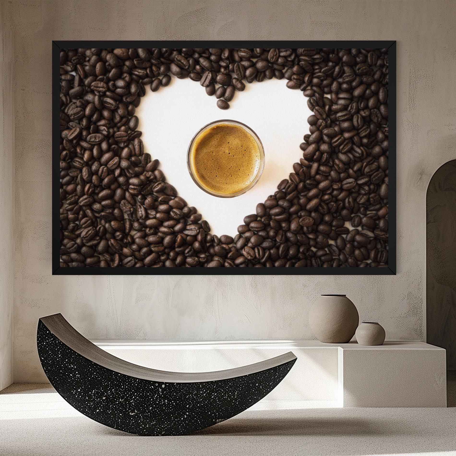Coffee Bean Heart mockup 8