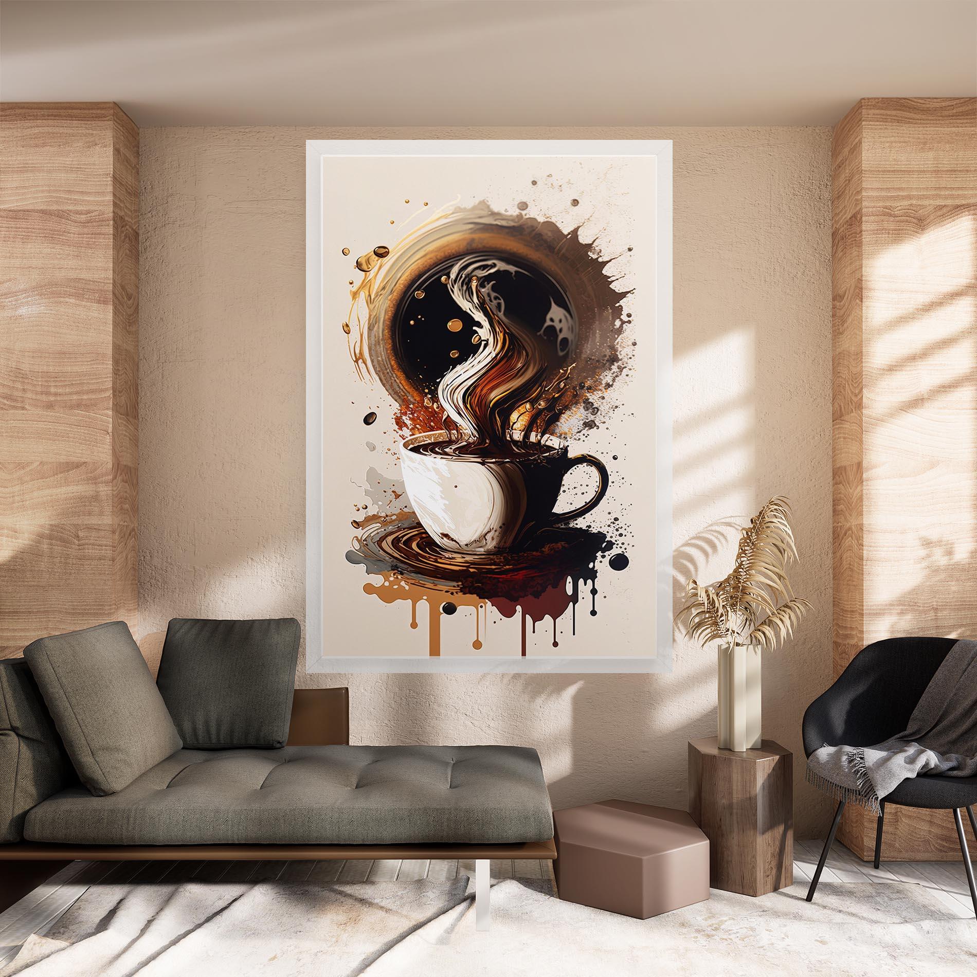Tablou Canvas Coffee Art mockup 8