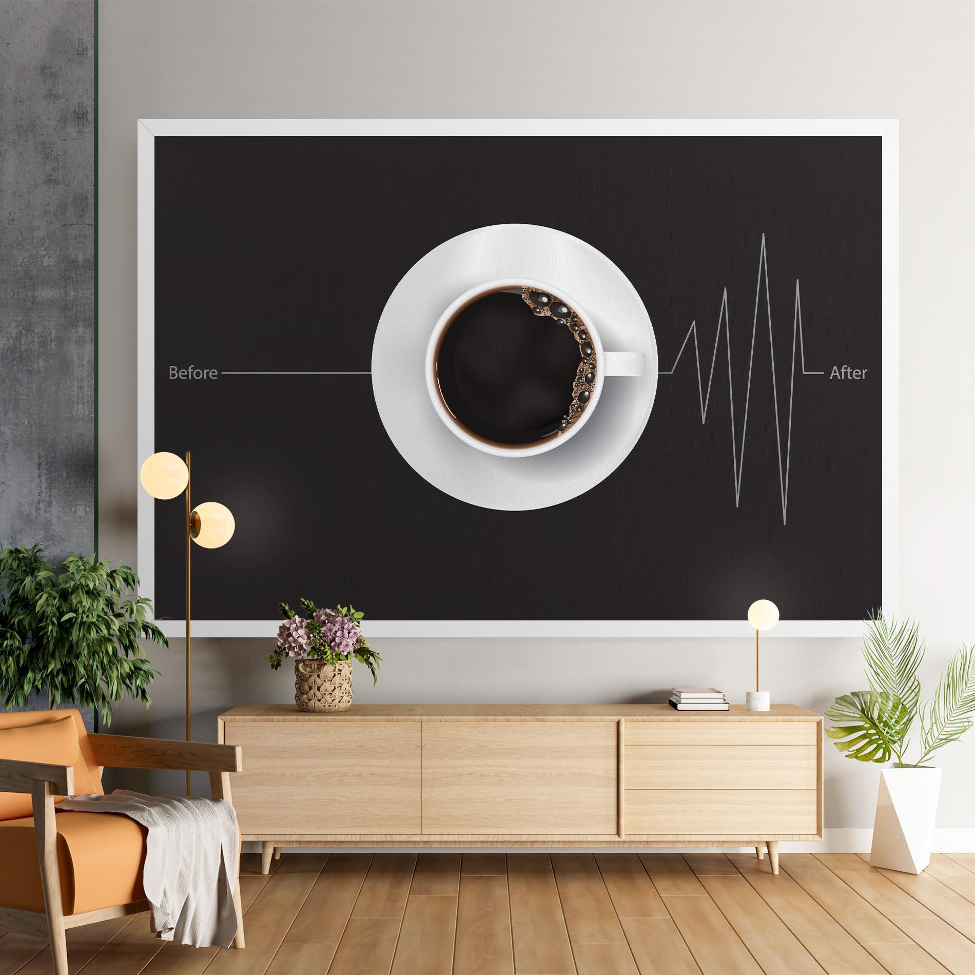 Tablou Canvas After Coffee mockup 9