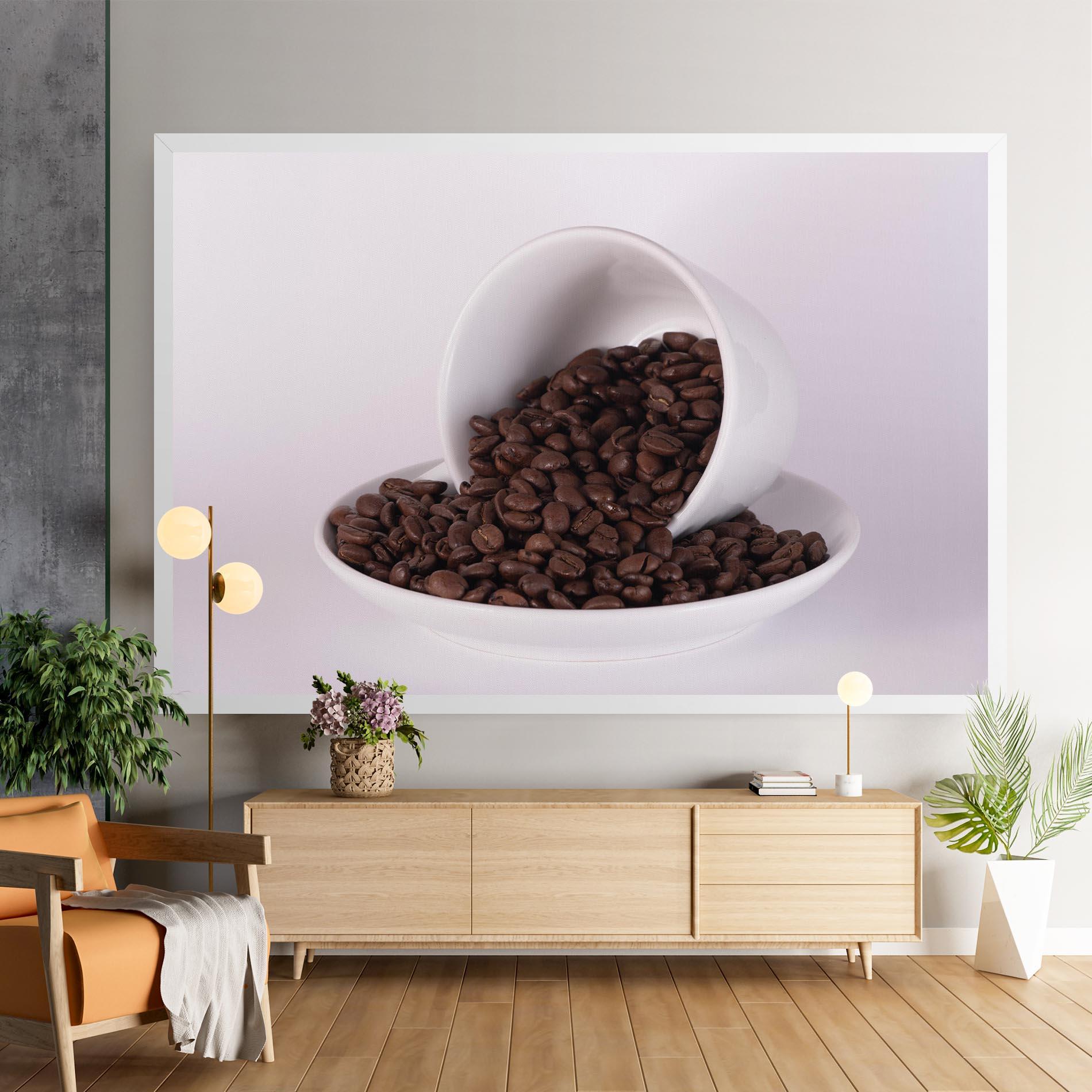 Tablou Canvas Bowl Of Coffee mockup 9