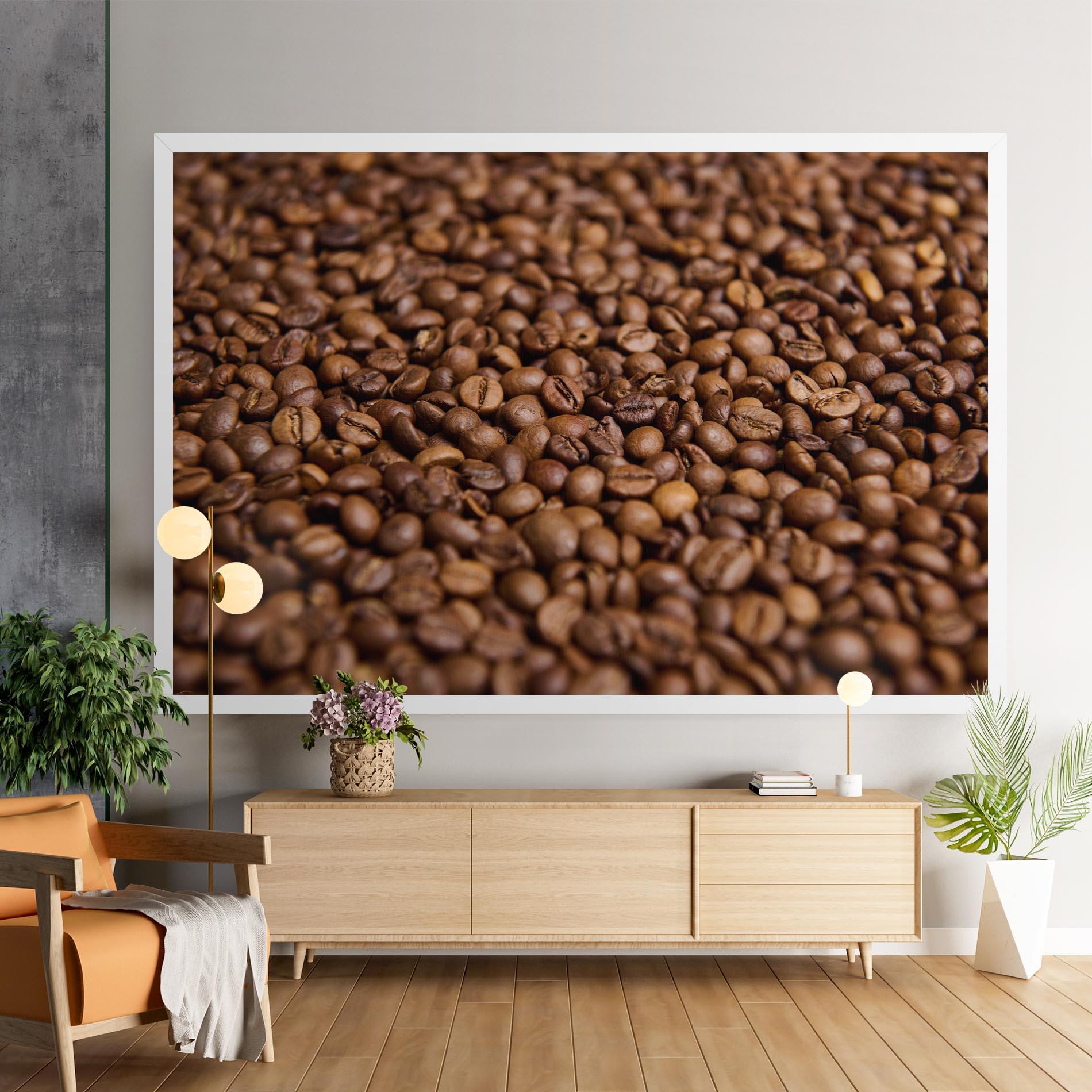 Tablou Canvas Fresh Roasted Coffee mockup 9