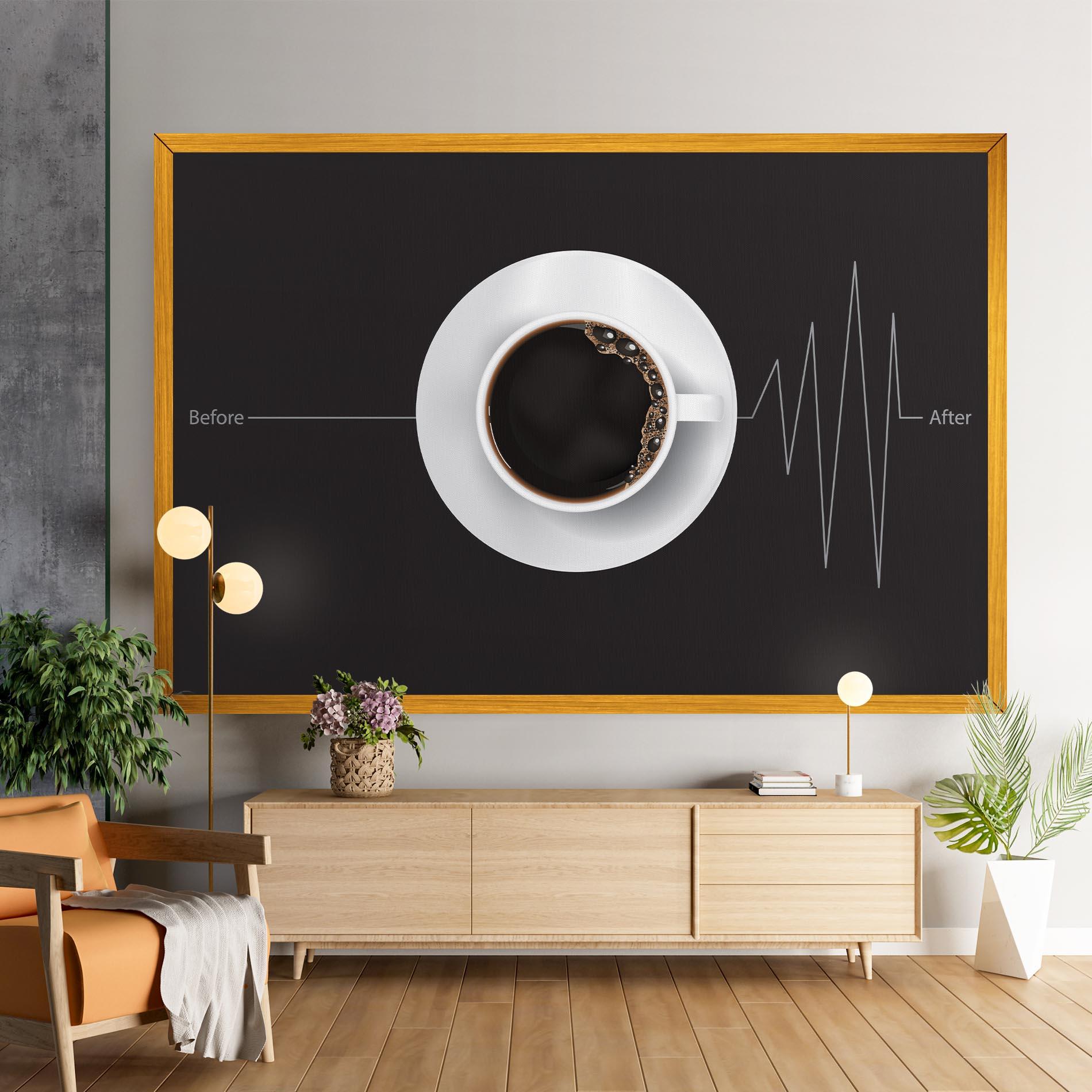 Tablou Canvas After Coffee mockup 9