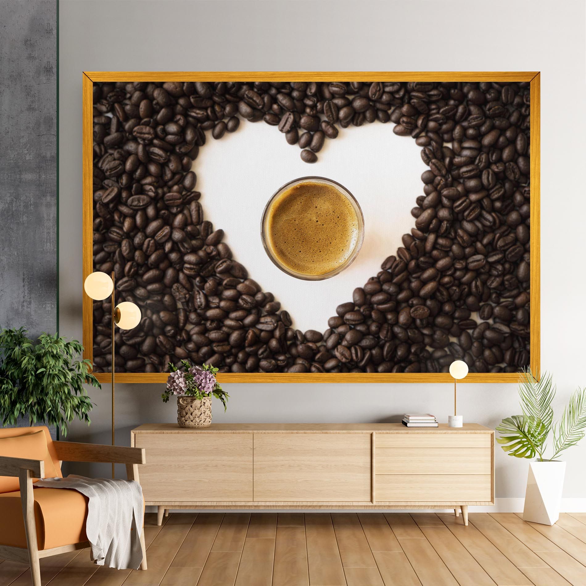 Coffee Bean Heart mockup 9