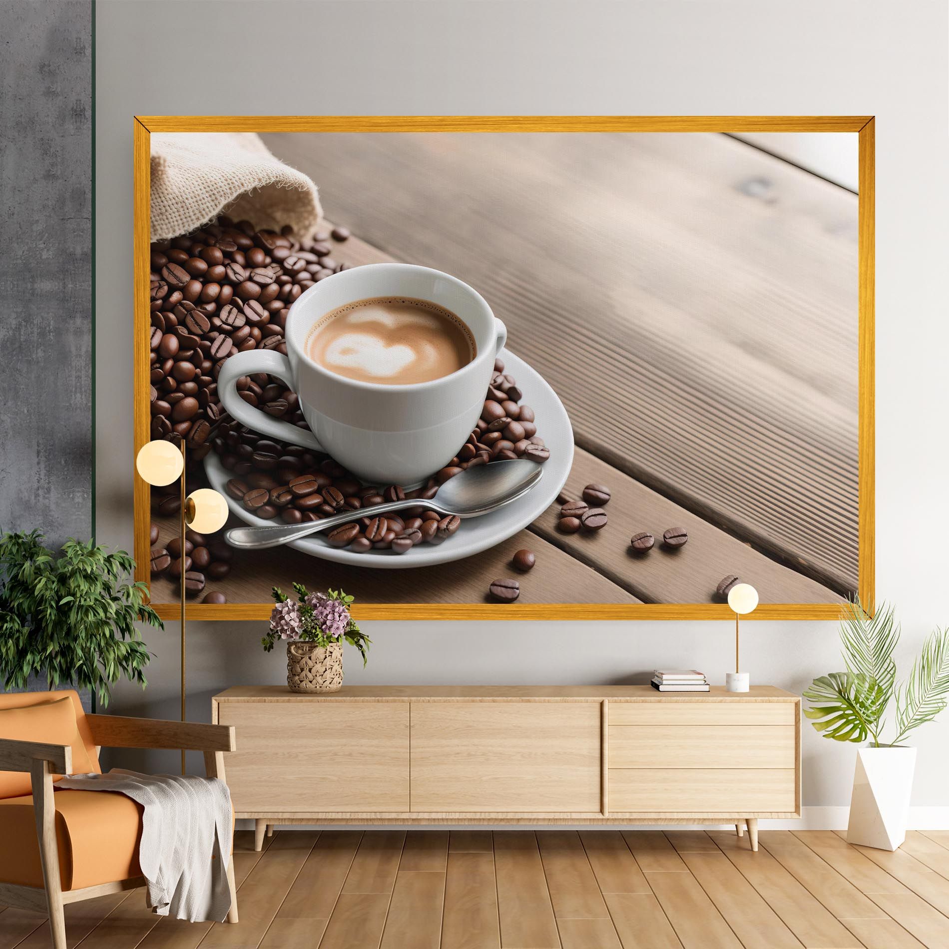 Coffee On Table mockup 9