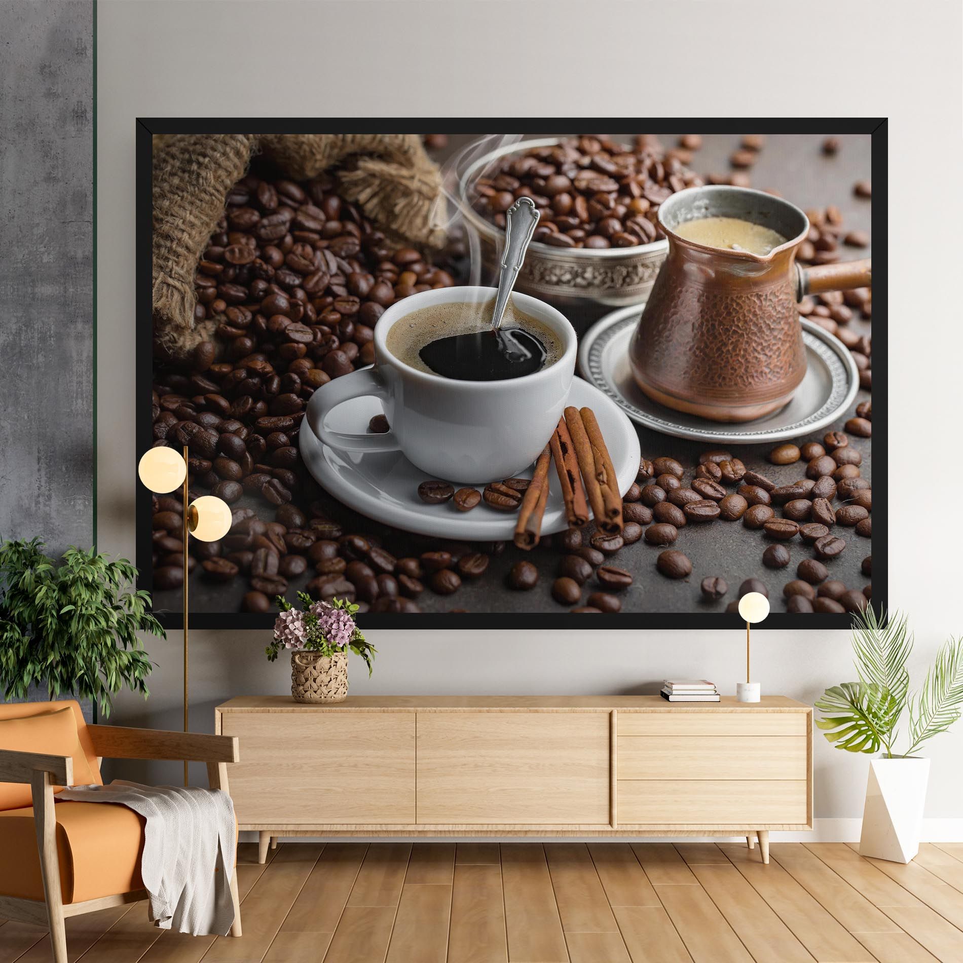 Black Coffee Beans mockup 9