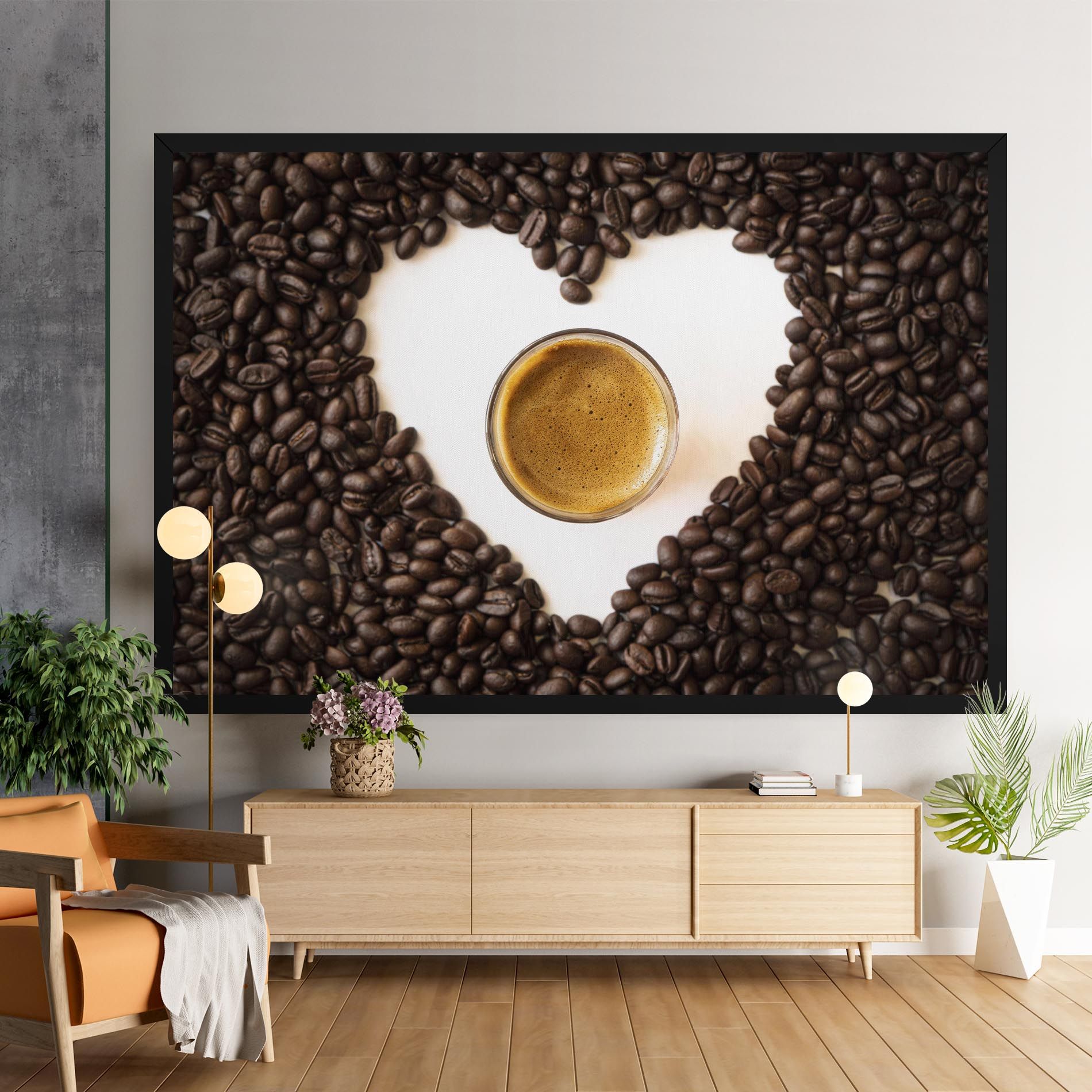 Coffee Bean Heart mockup 9