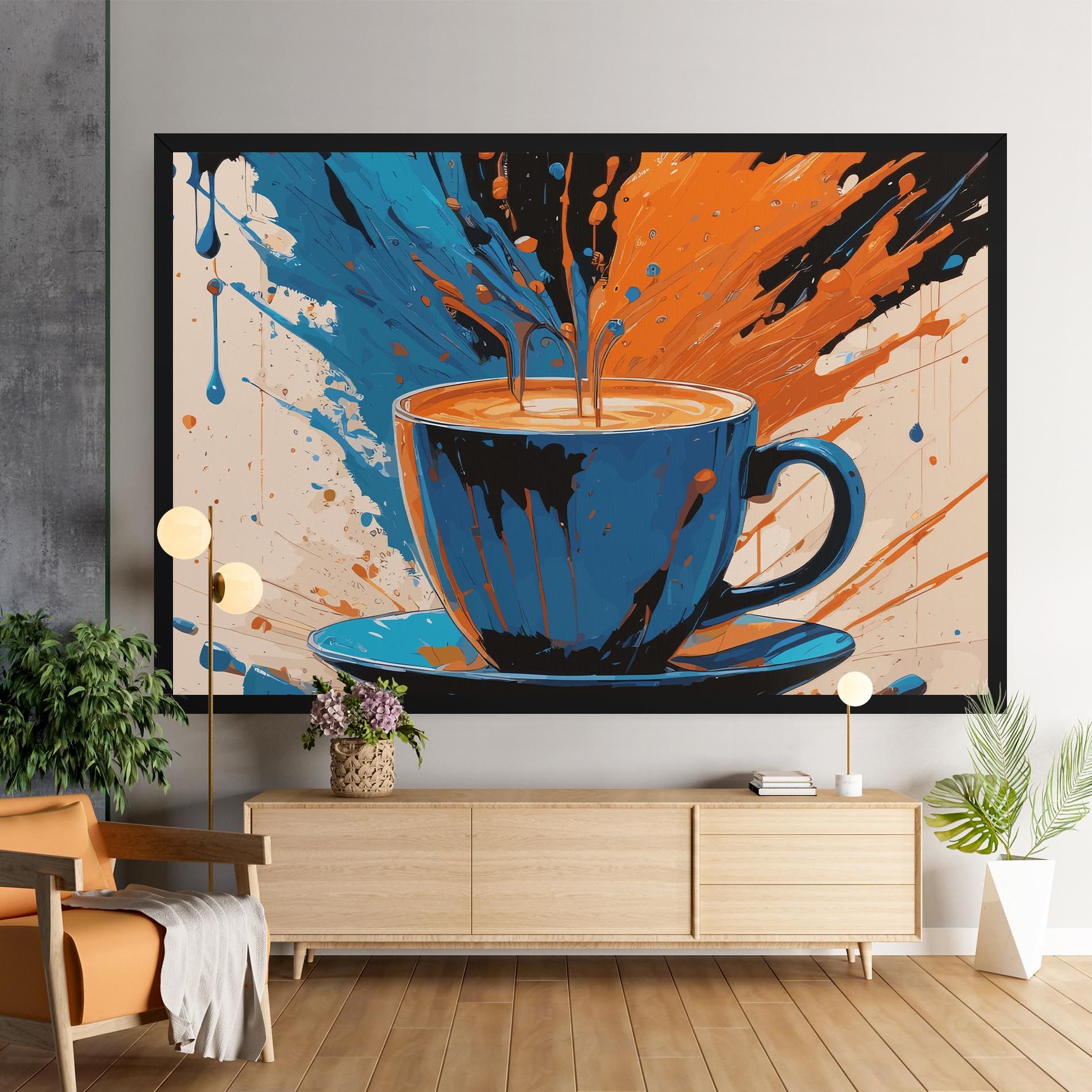 Coffee Blue Orange mockup 9