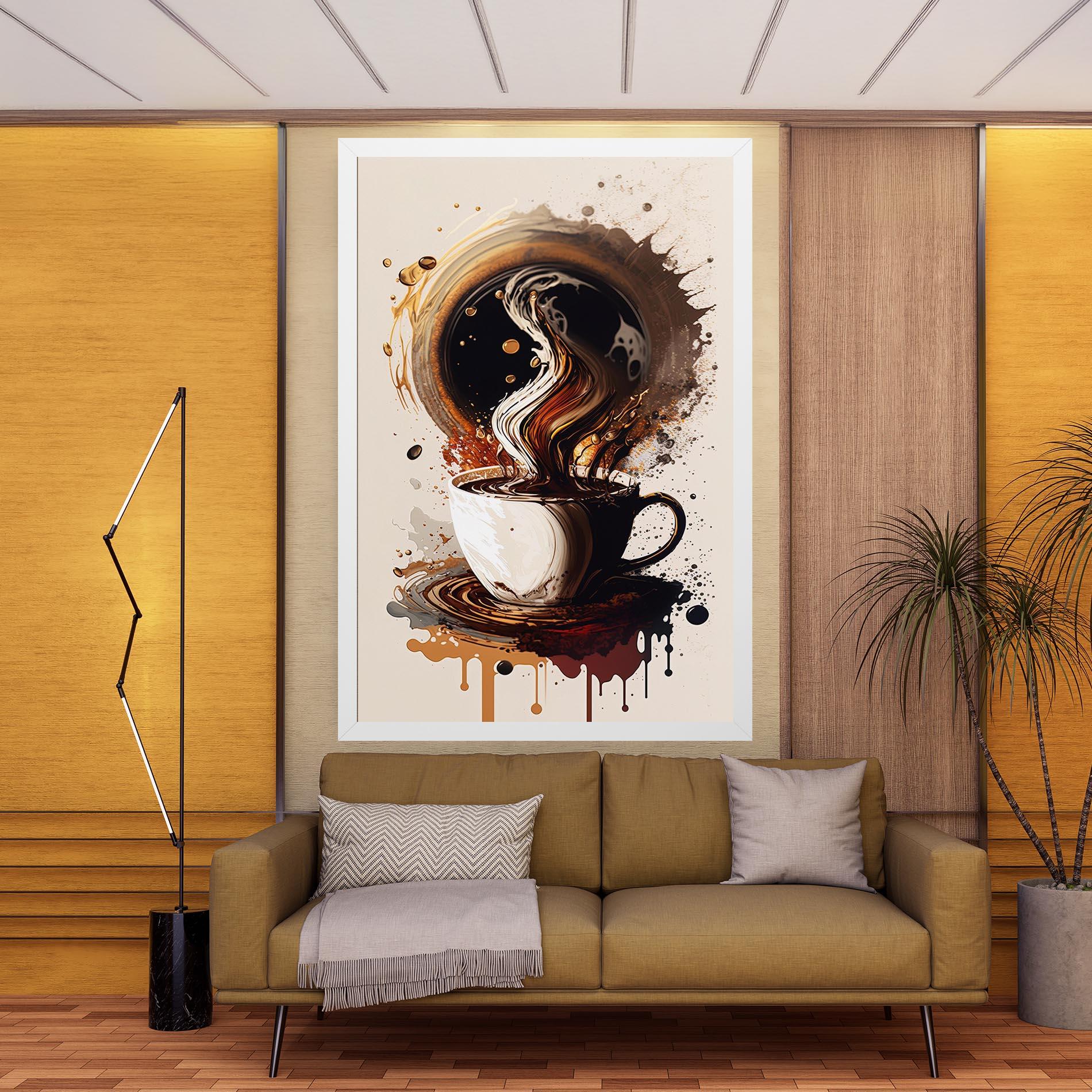 Tablou Canvas Coffee Art mockup 9