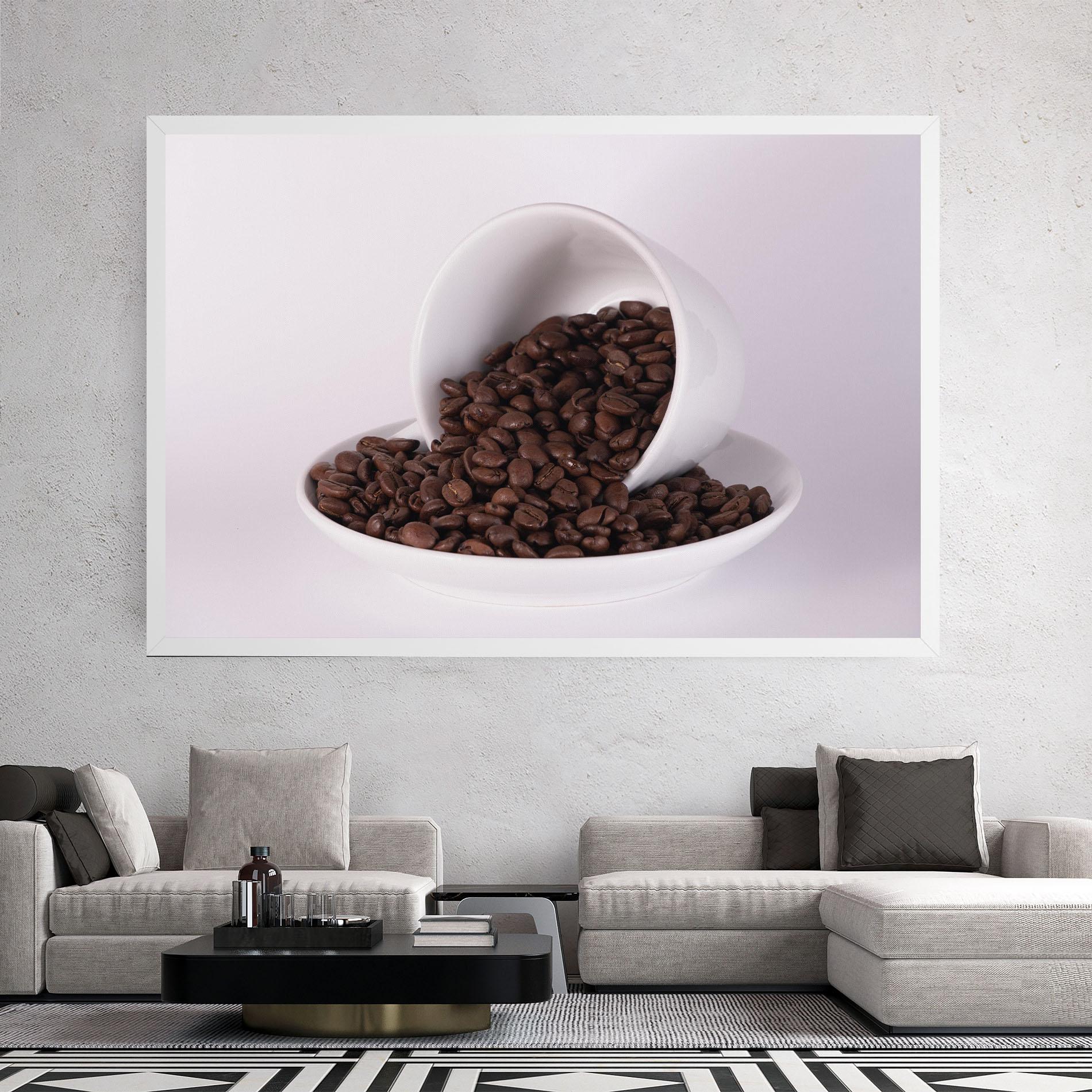 Tablou Canvas Bowl Of Coffee mockup 2