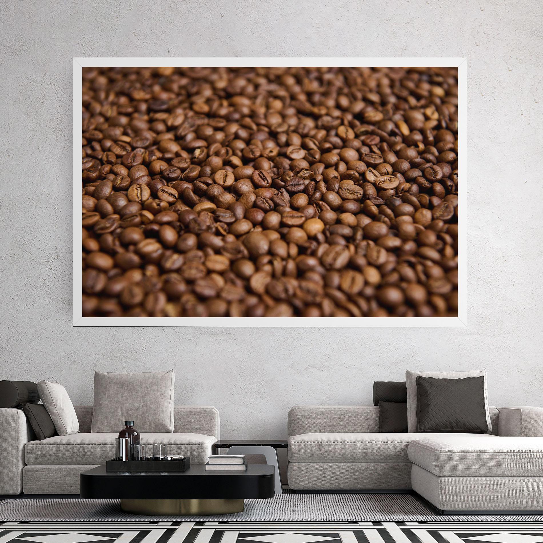 Tablou Canvas Fresh Roasted Coffee mockup 2