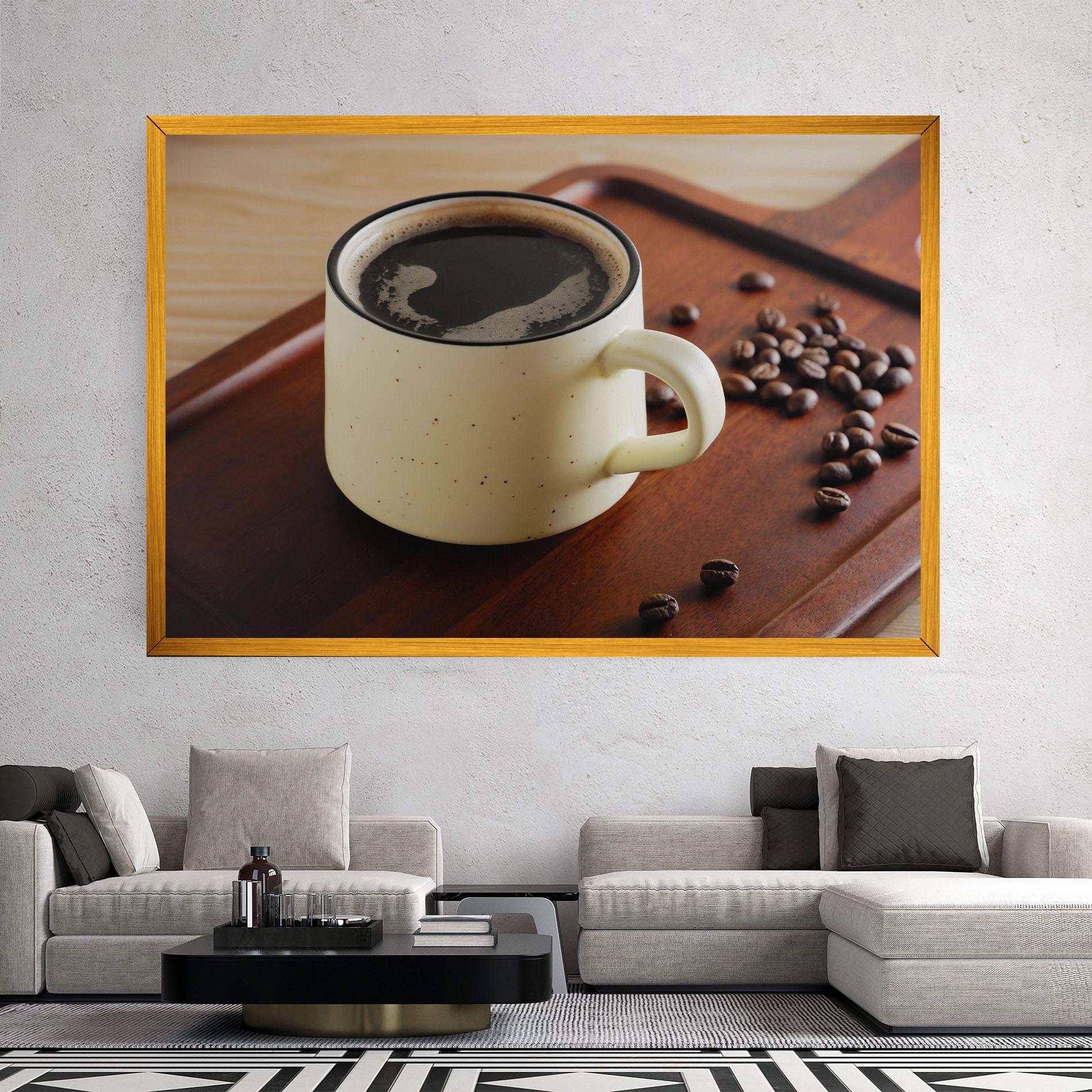 Tablou Canvas Coffee Served mockup 2