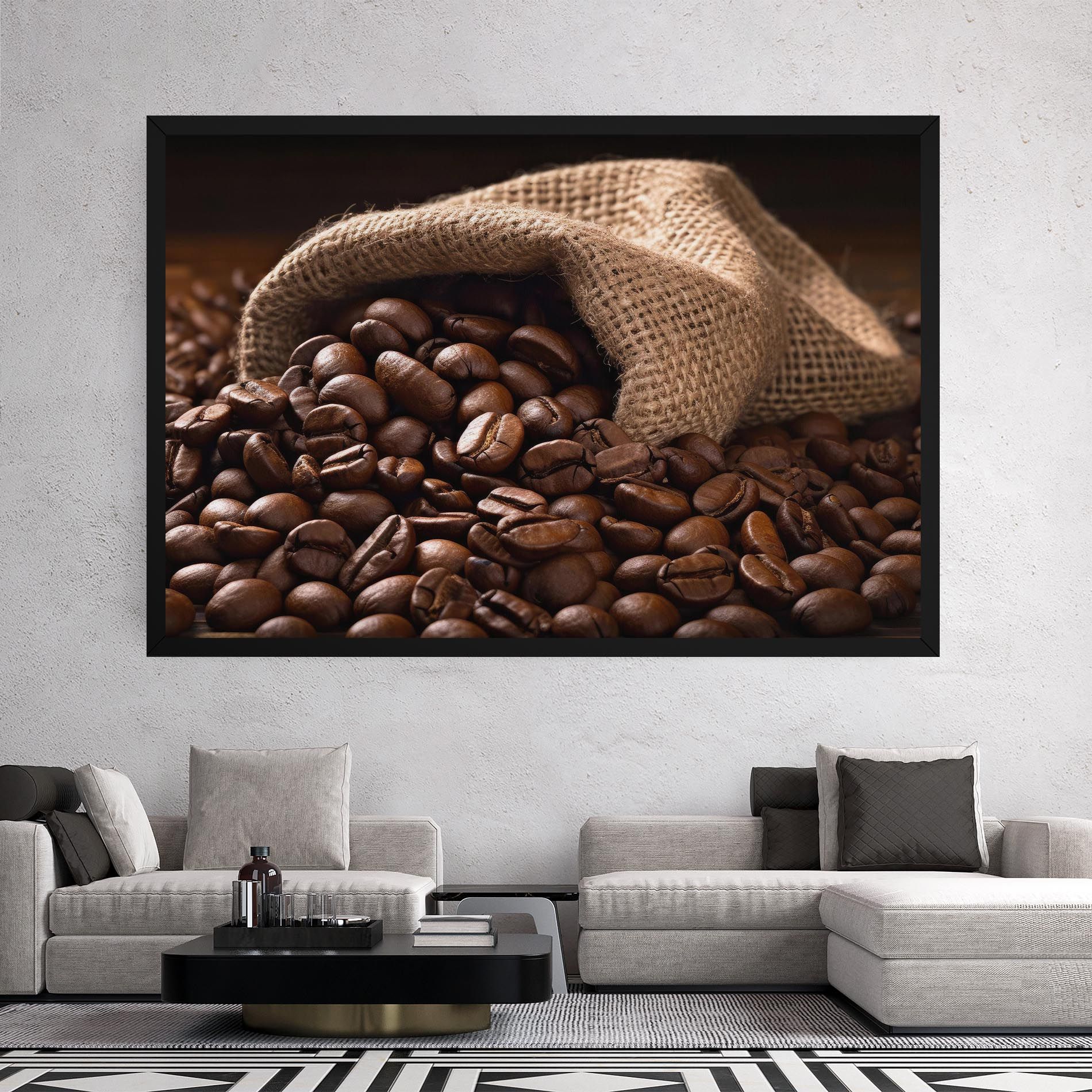 Bag Of Coffee Beans mockup 2