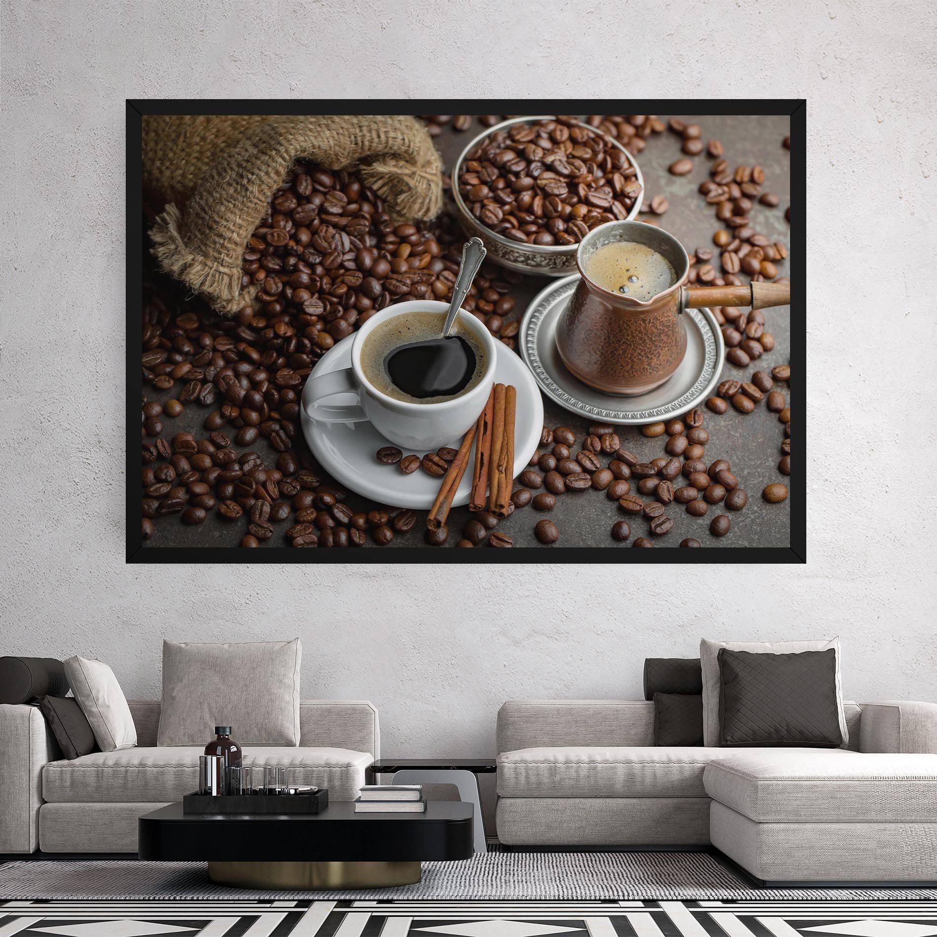 Black Coffee Bean mockup 2