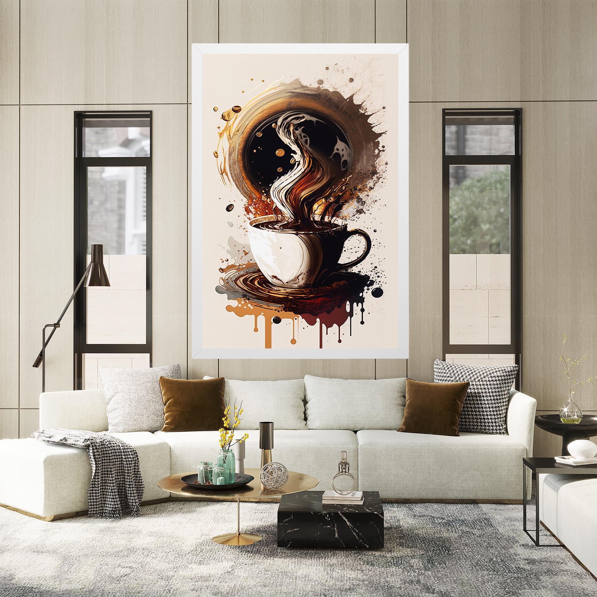 Tablou Canvas Coffee Art mockup 2