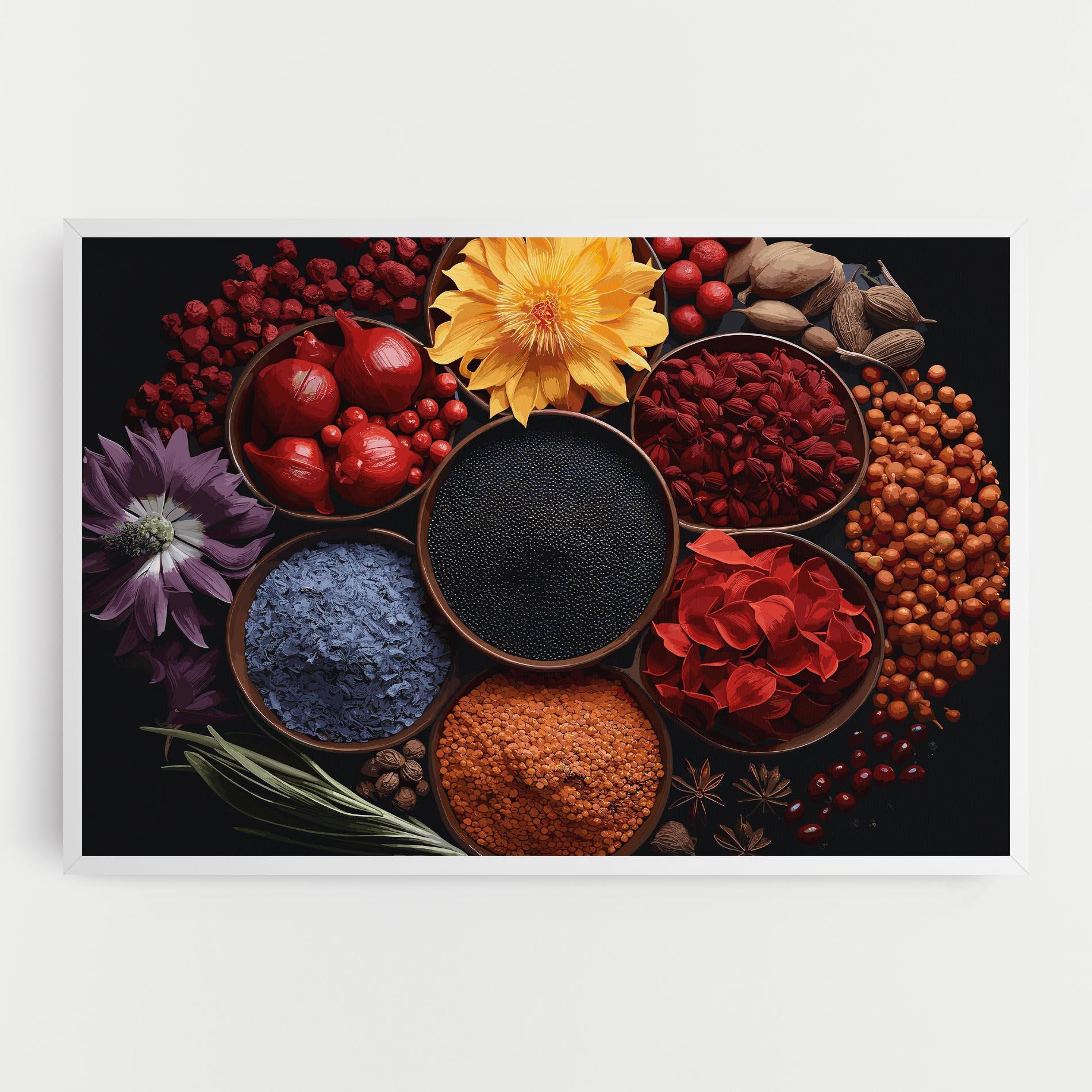 Tablou Canvas Autumn Color Spices mockup 0
