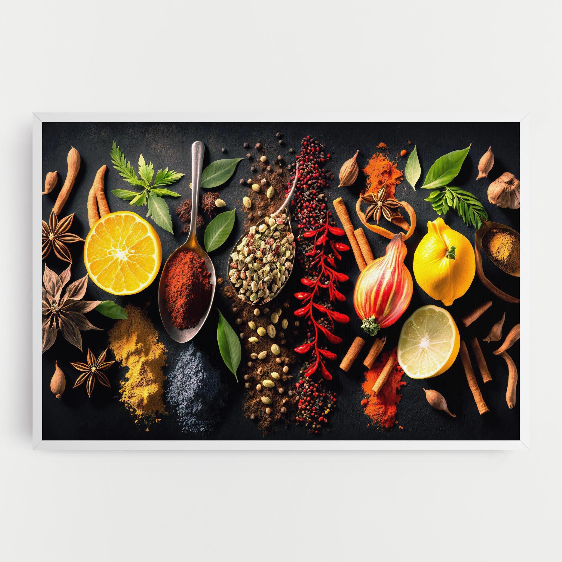 Tablou Canvas Closeup Pices mockup 0