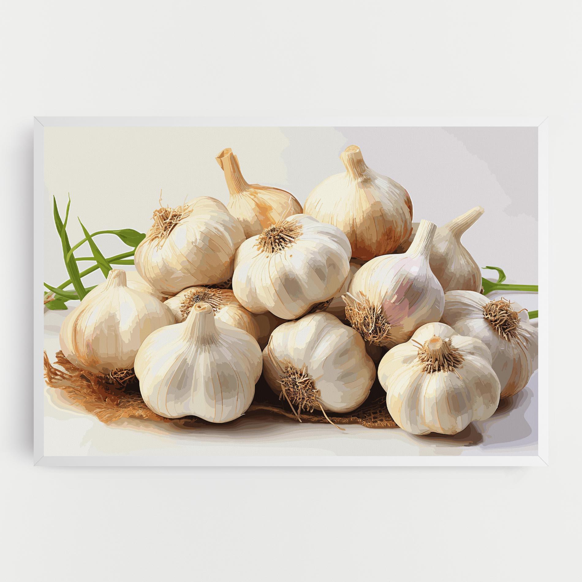 Tablou Canvas Garlic Art mockup 0