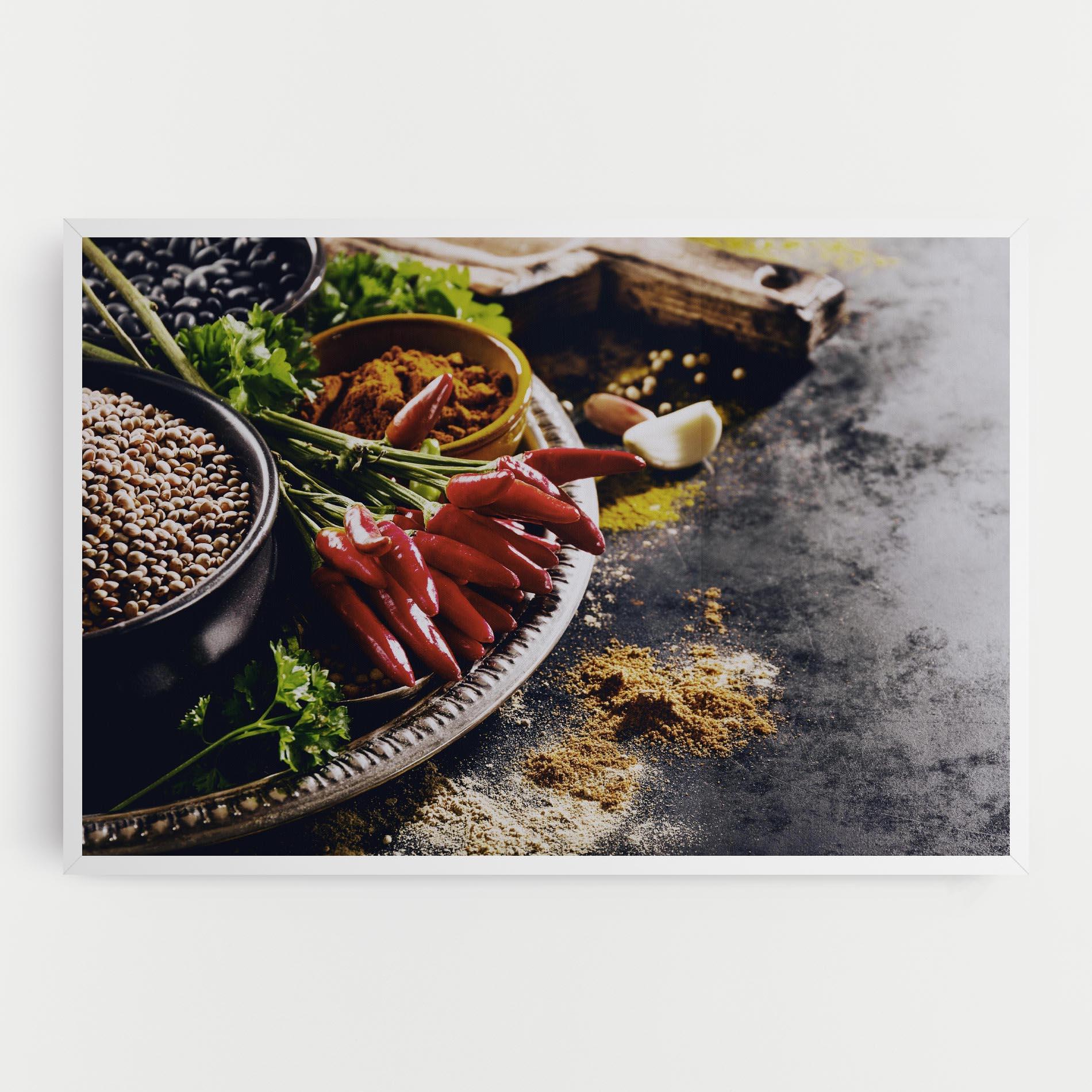 Tablou Canvas Grocery Spices mockup 0