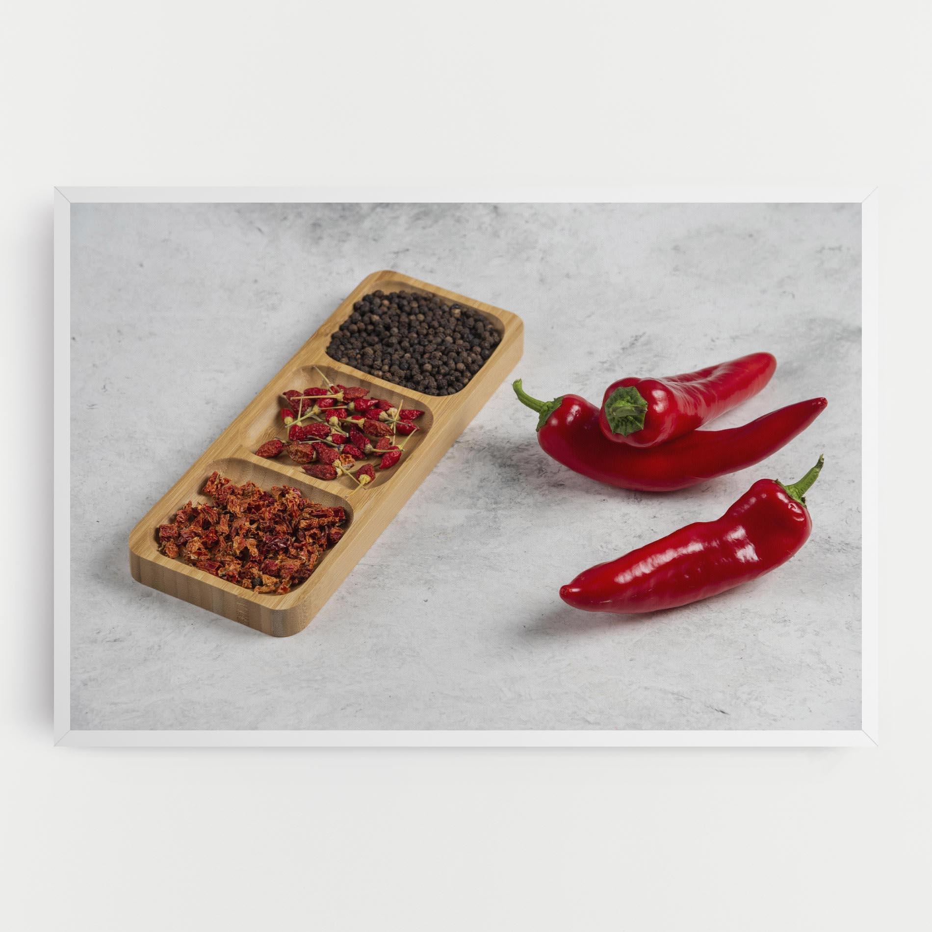 Tablou Canvas Hot Chili Spices mockup 0