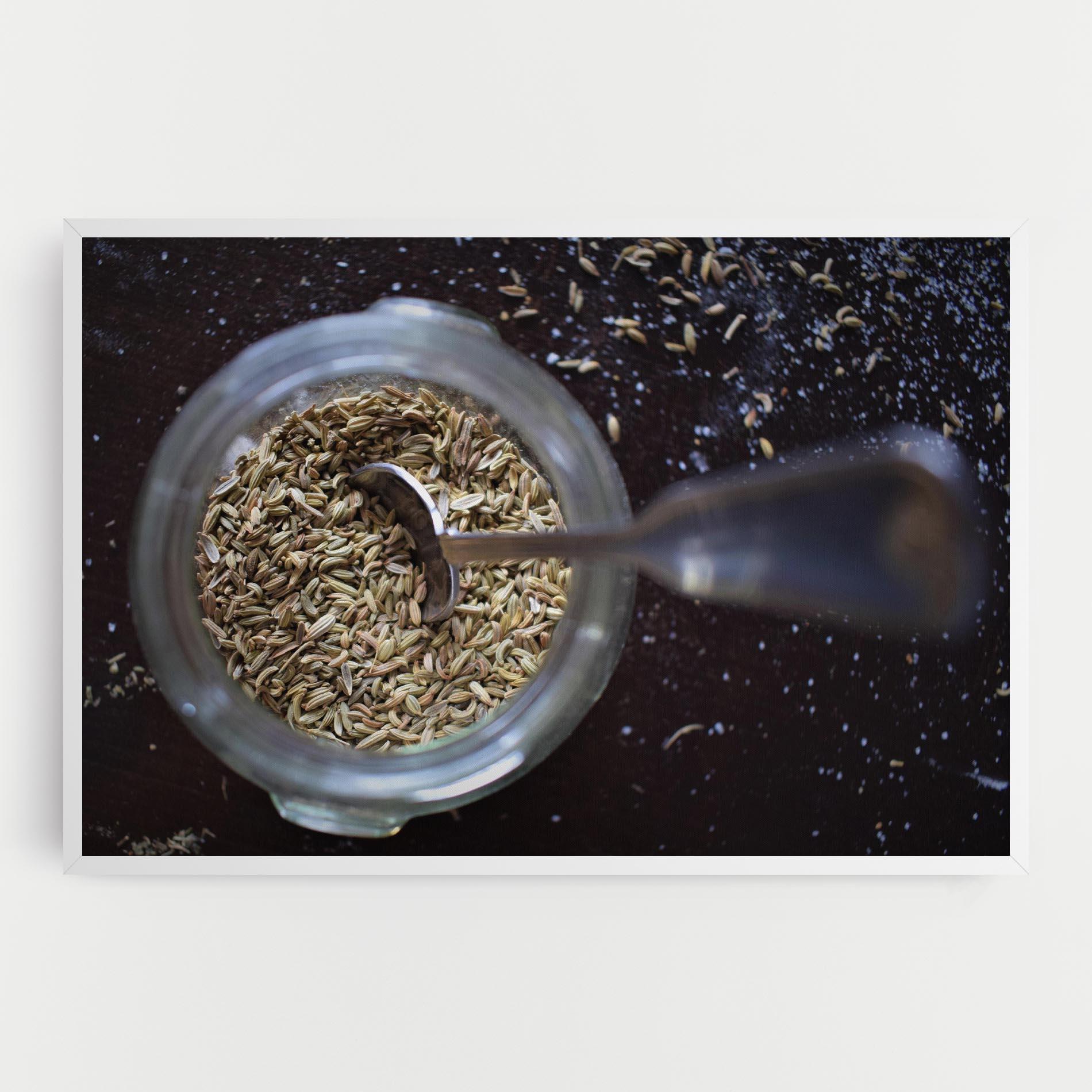 Tablou Canvas Jar With Spices mockup 0