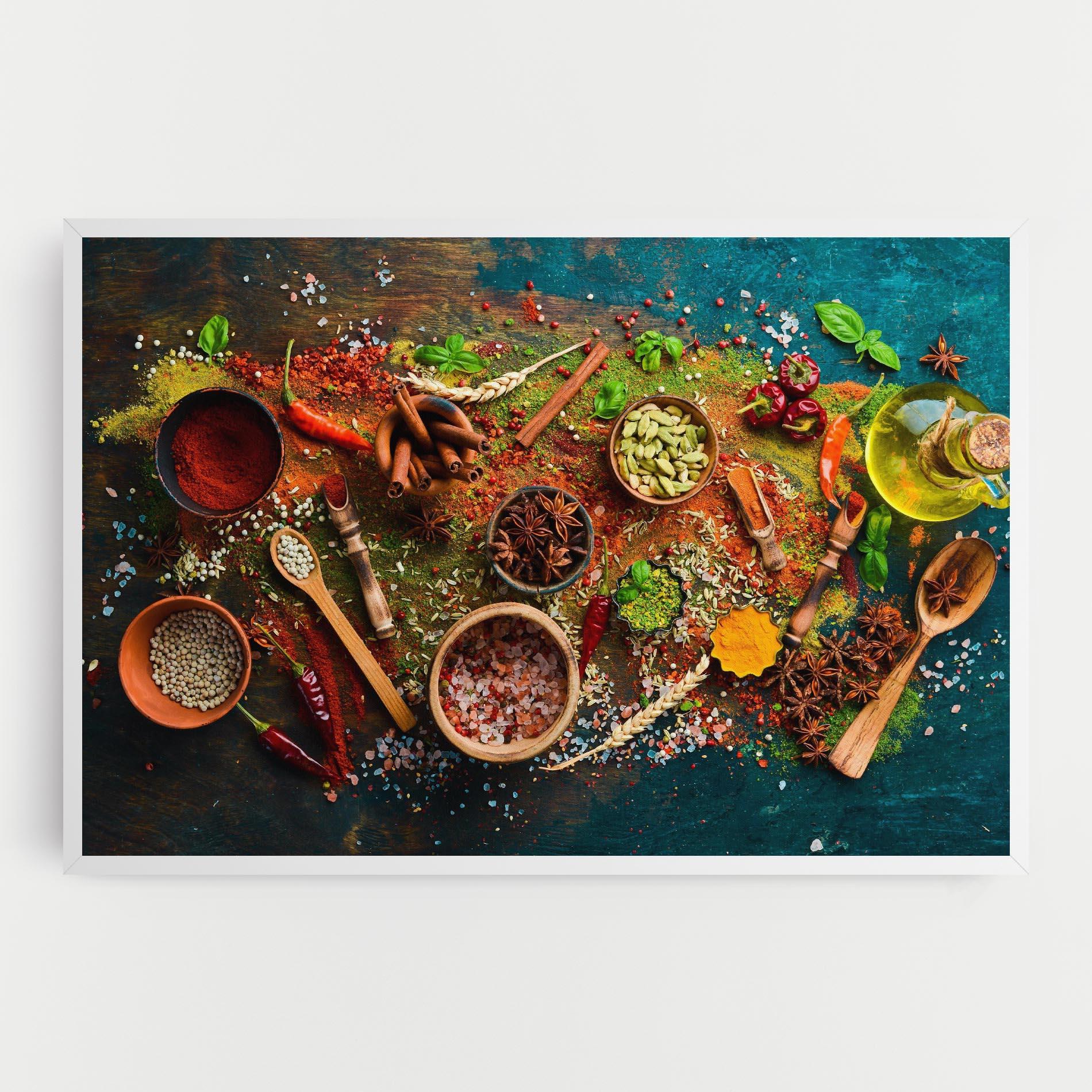 Tablou Canvas Seasonings Mix mockup 0