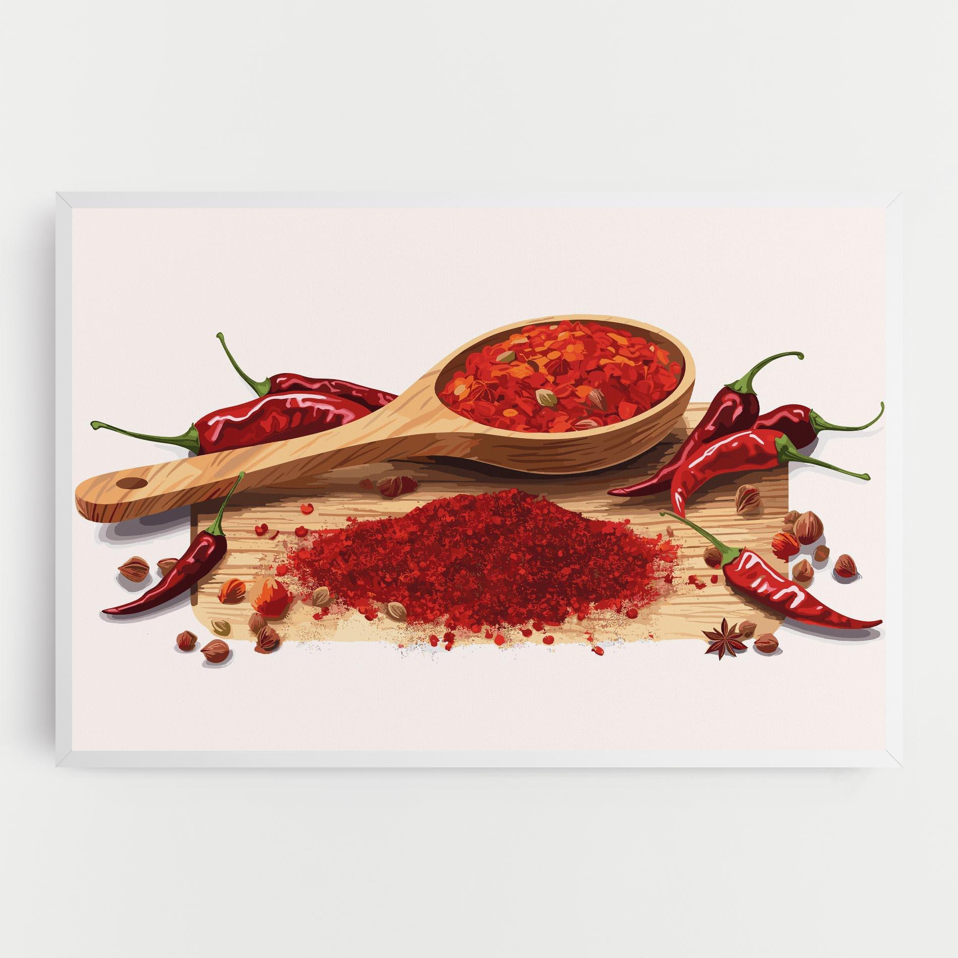 Tablou Canvas Spoon Of Papper mockup 0