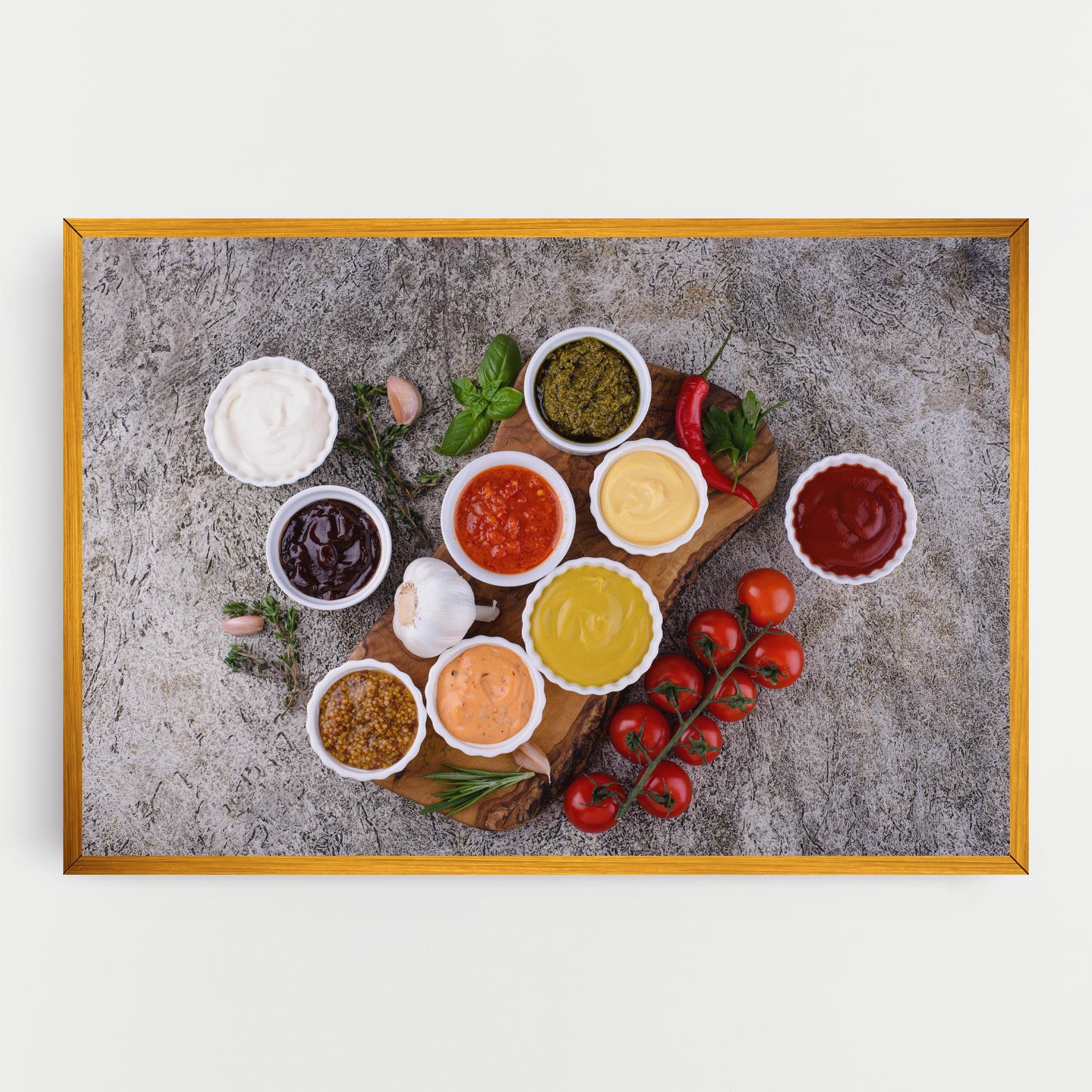 Different Sauces mockup 0