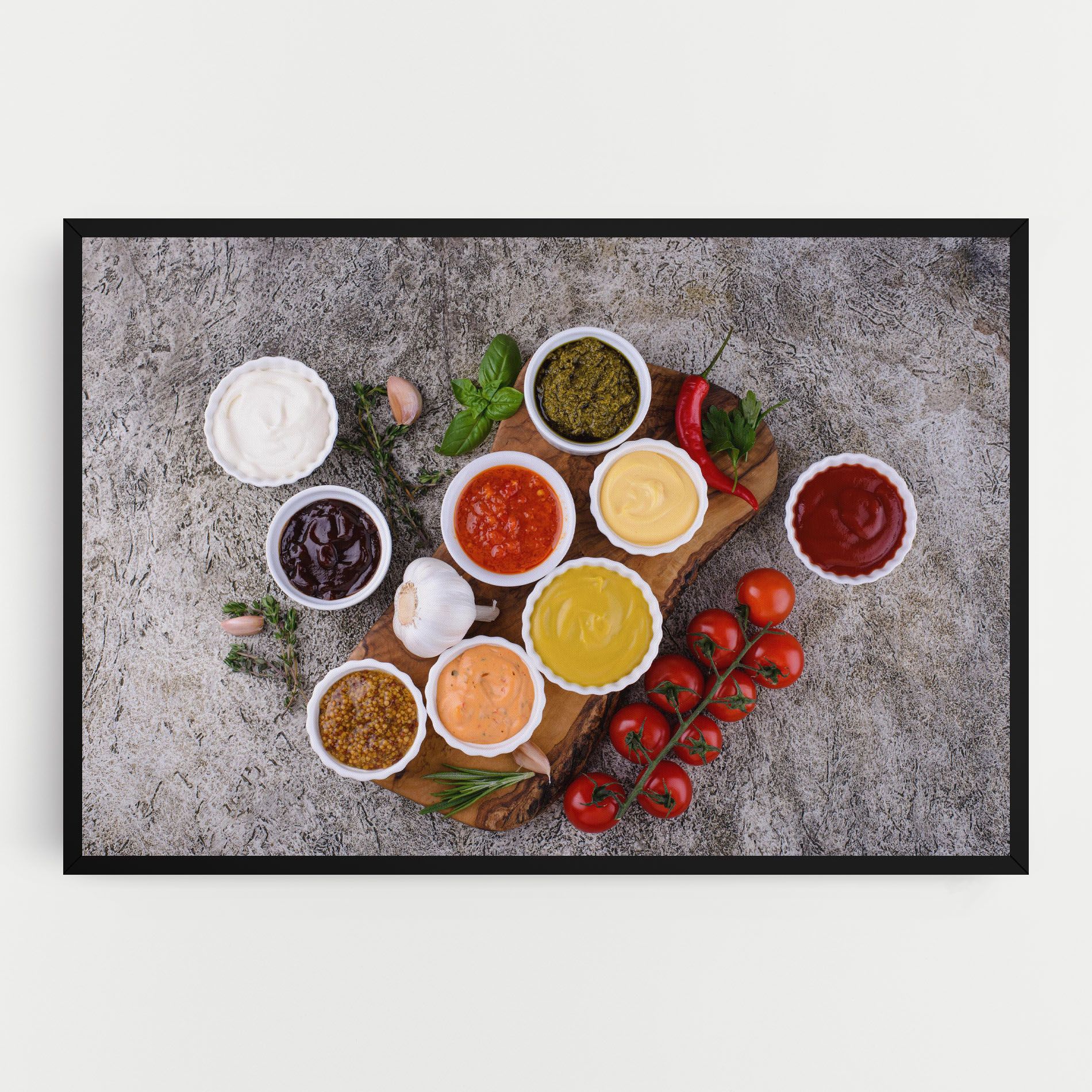Different Sauces mockup 0