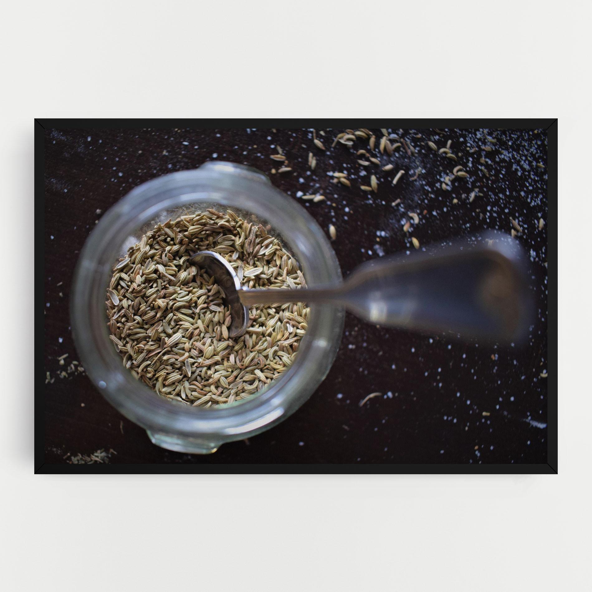 Tablou Canvas Jar With Spices mockup 0